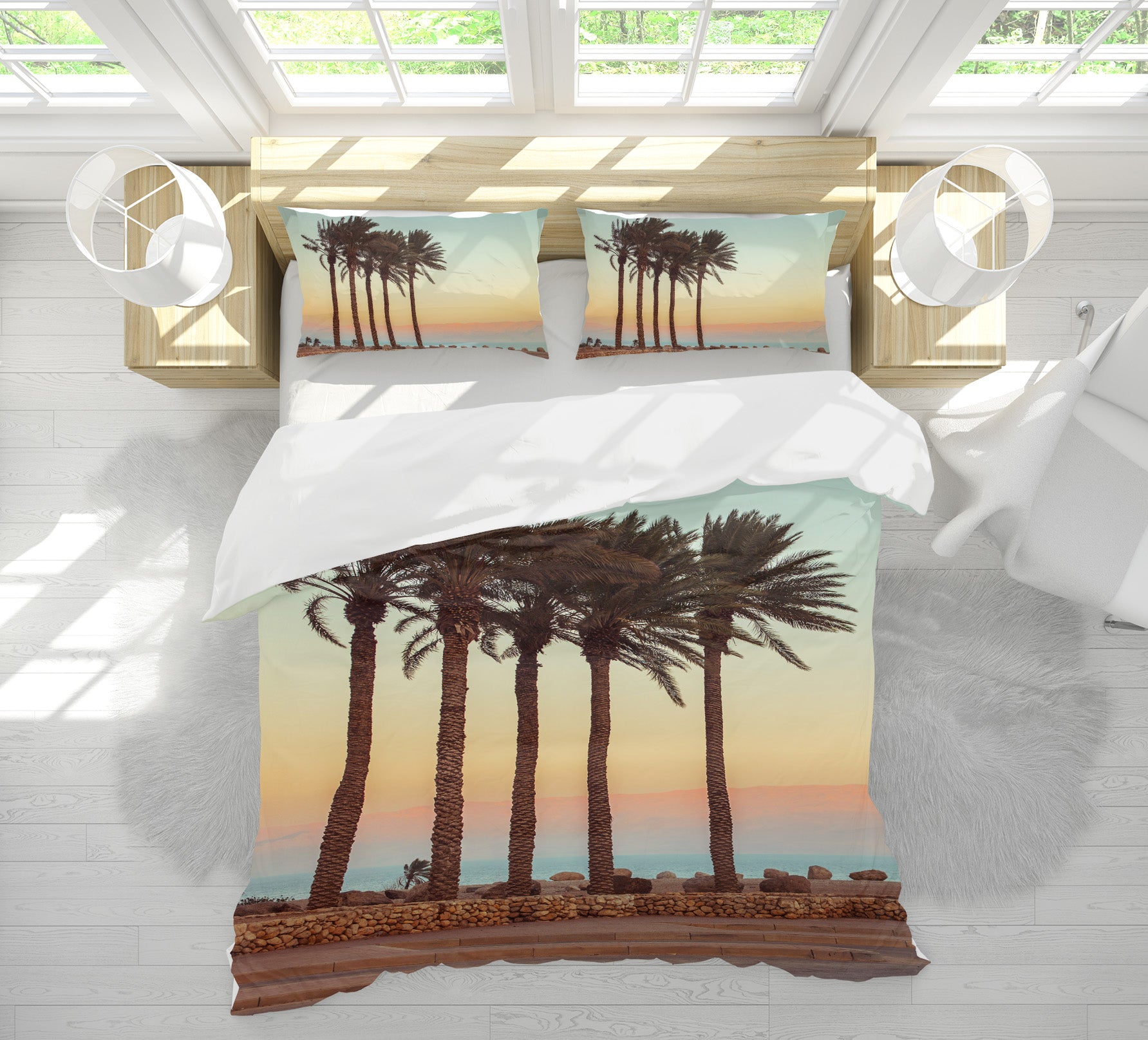 3D Coconut Tree 85105 Assaf Frank Bedding Bed Pillowcases Quilt