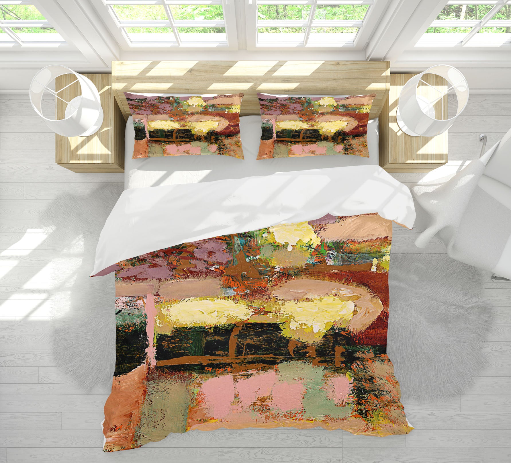 3D Painted 2112 Allan P. Friedlander Bedding Bed Pillowcases Quilt