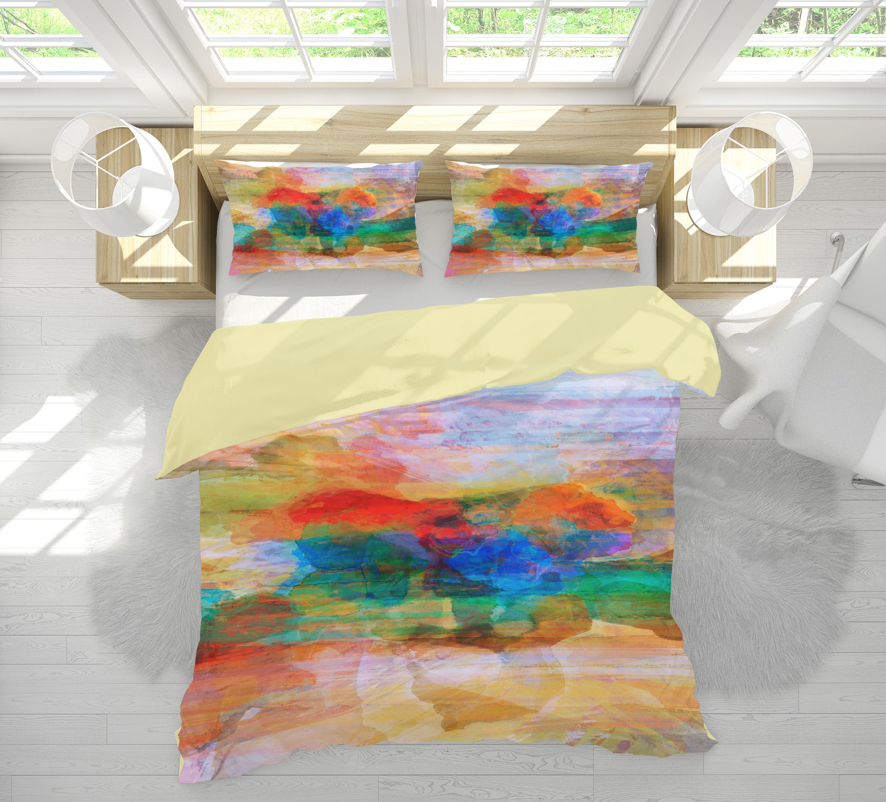 3D Red Texture 1035 Michael Tienhaara Bedding Bed Pillowcases Quilt