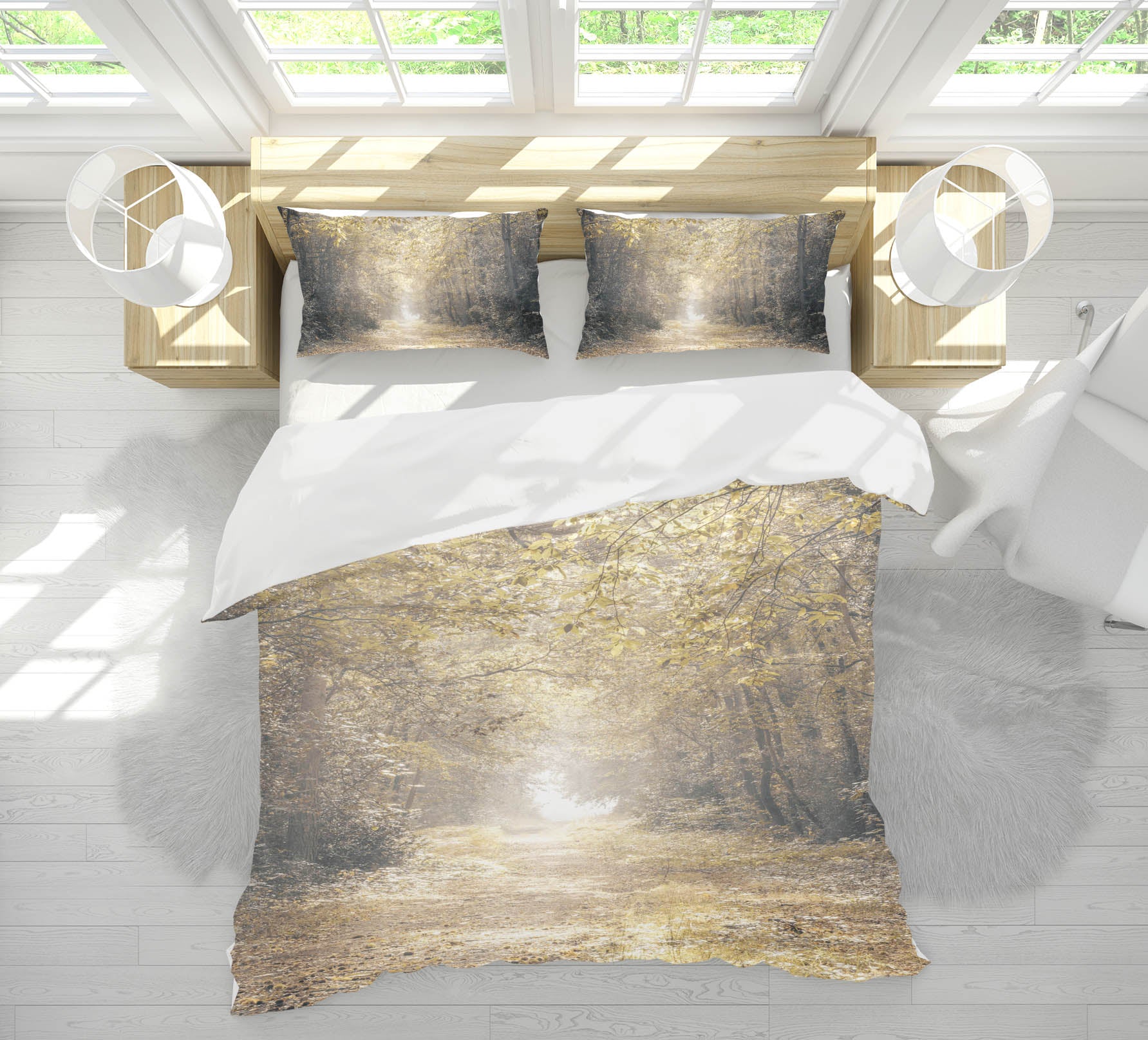 3D Deep Forest 7202 Assaf Frank Bedding Bed Pillowcases Quilt Cover Duvet Cover