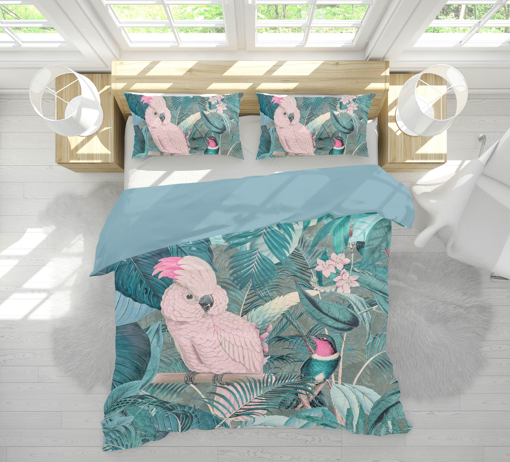 3D Jungle Friends 2126 Andrea haase Bedding Bed Pillowcases Quilt