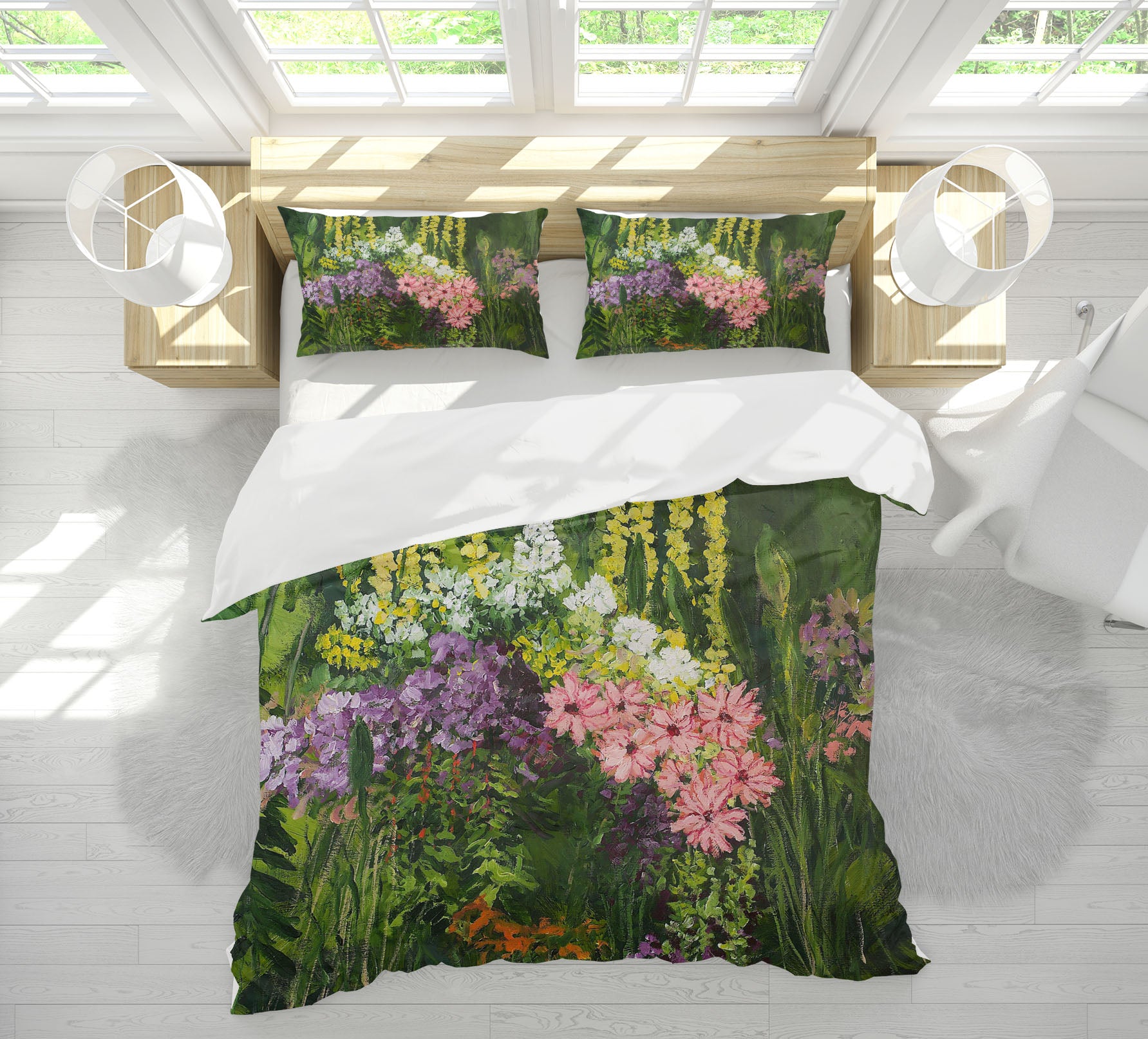 3D Flower Dance 1036 Allan P. Friedlander Bedding Bed Pillowcases Quilt