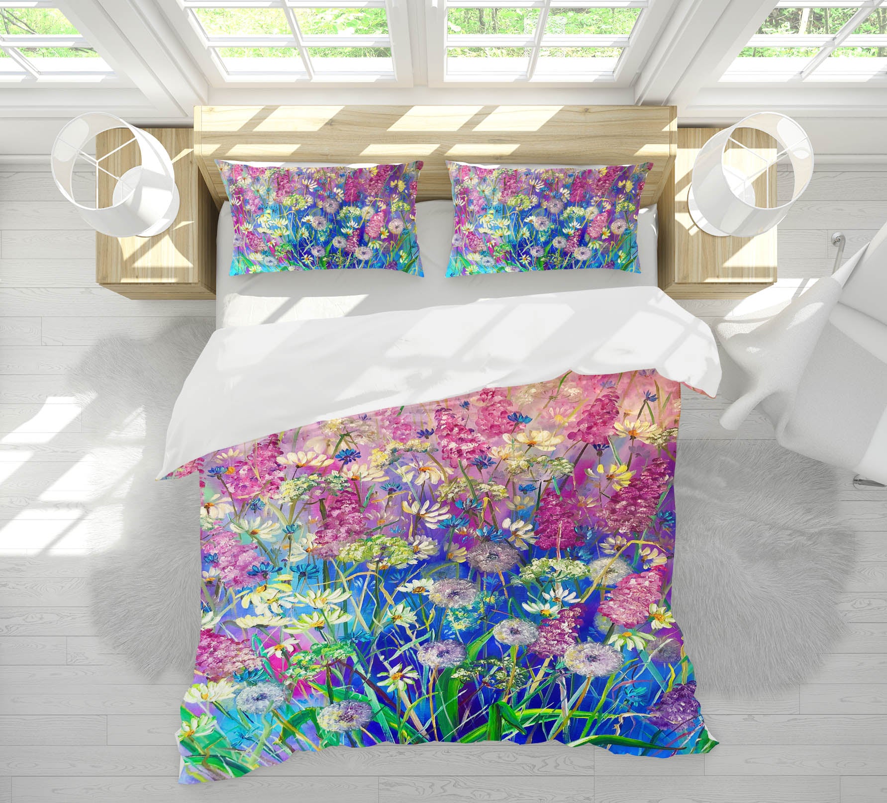 3D Colorful Garden 564 Skromova Marina Bedding Bed Pillowcases Quilt