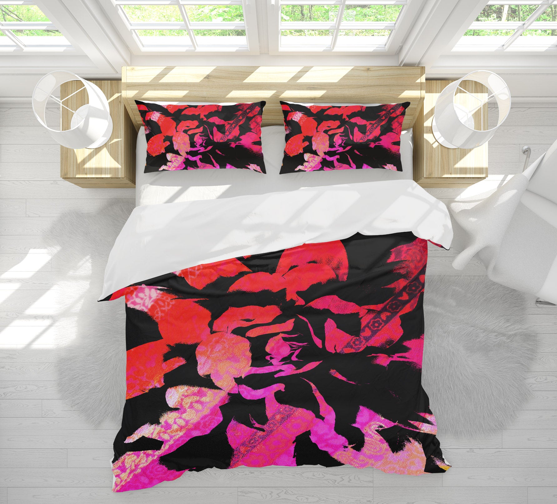 3D Red Pattern 19132 Shandra Smith Bedding Bed Pillowcases Quilt