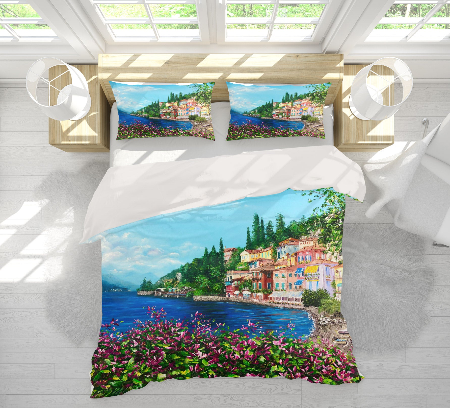 3D Sea Color House 490 Skromova Marina Bedding Bed Pillowcases Quilt