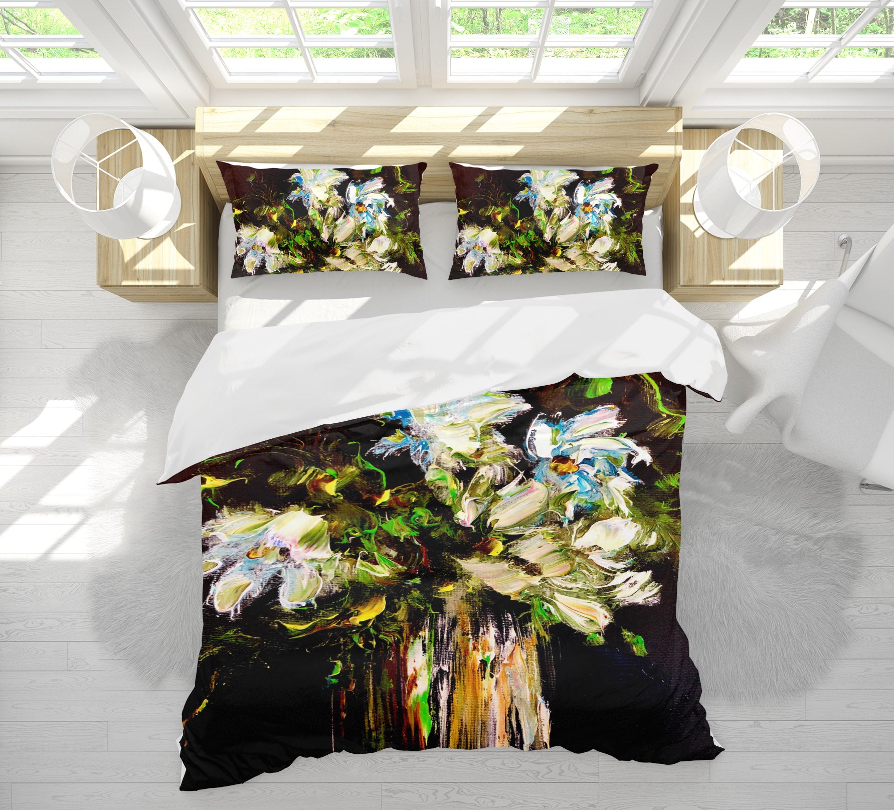 3D Painted Bouquet 583 Skromova Marina Bedding Bed Pillowcases Quilt