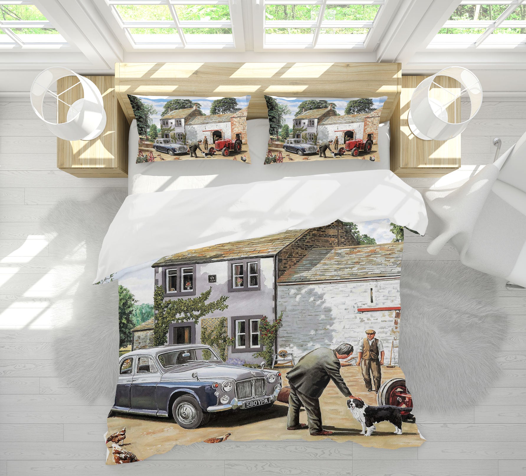 3D Greeting The Vet 2026 Trevor Mitchell bedding Bed Pillowcases Quilt