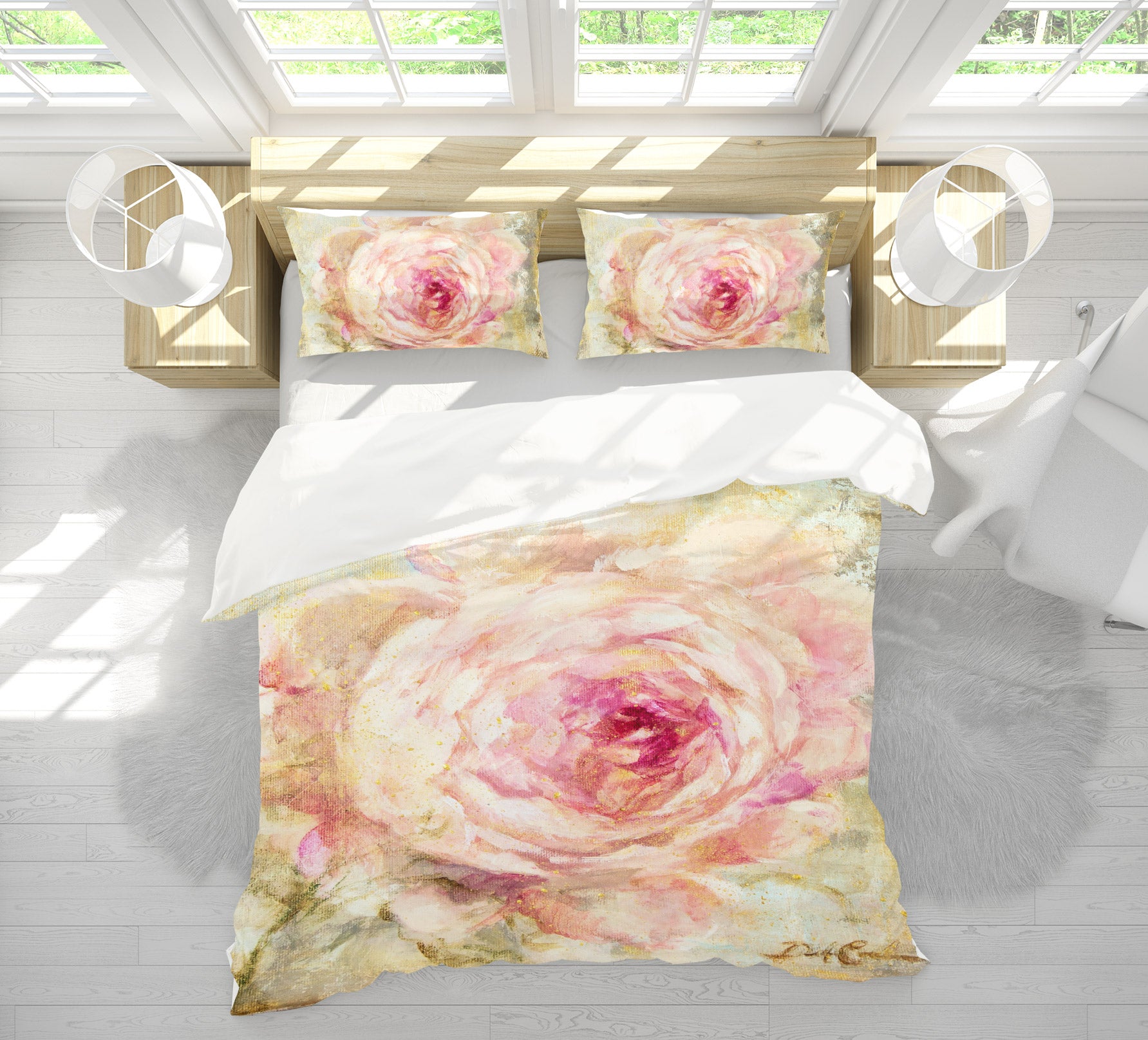 3D Flower 2134 Debi Coules Bedding Bed Pillowcases Quilt