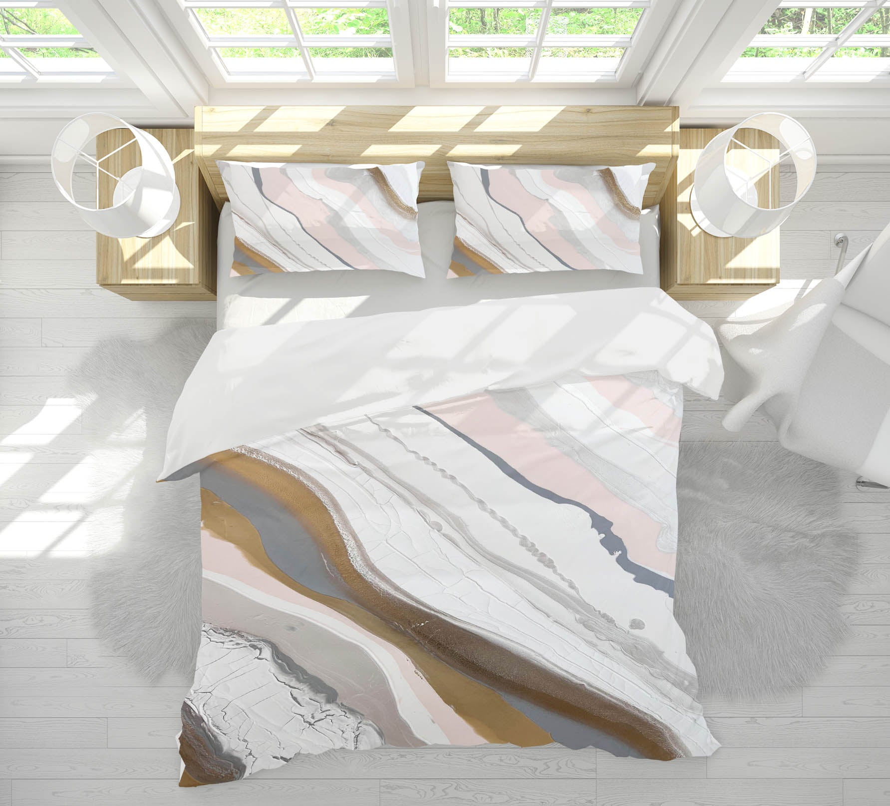 3D Color Texture 3147 Skromova Marina Bedding Bed Pillowcases Quilt Cover Duvet Cover