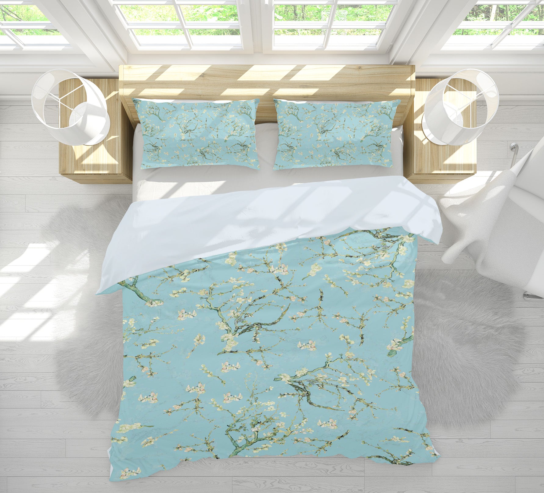3D Flower Branches 154 Uta Naumann Bedding Bed Pillowcases Quilt