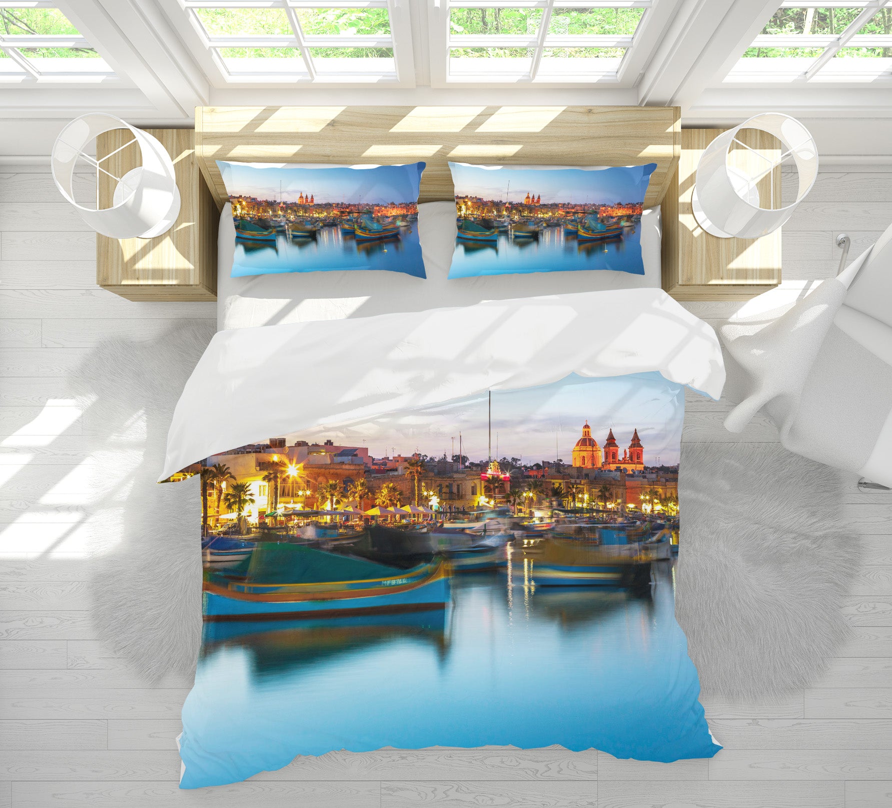 3D River Lights 2011 Assaf Frank Bedding Bed Pillowcases Quilt