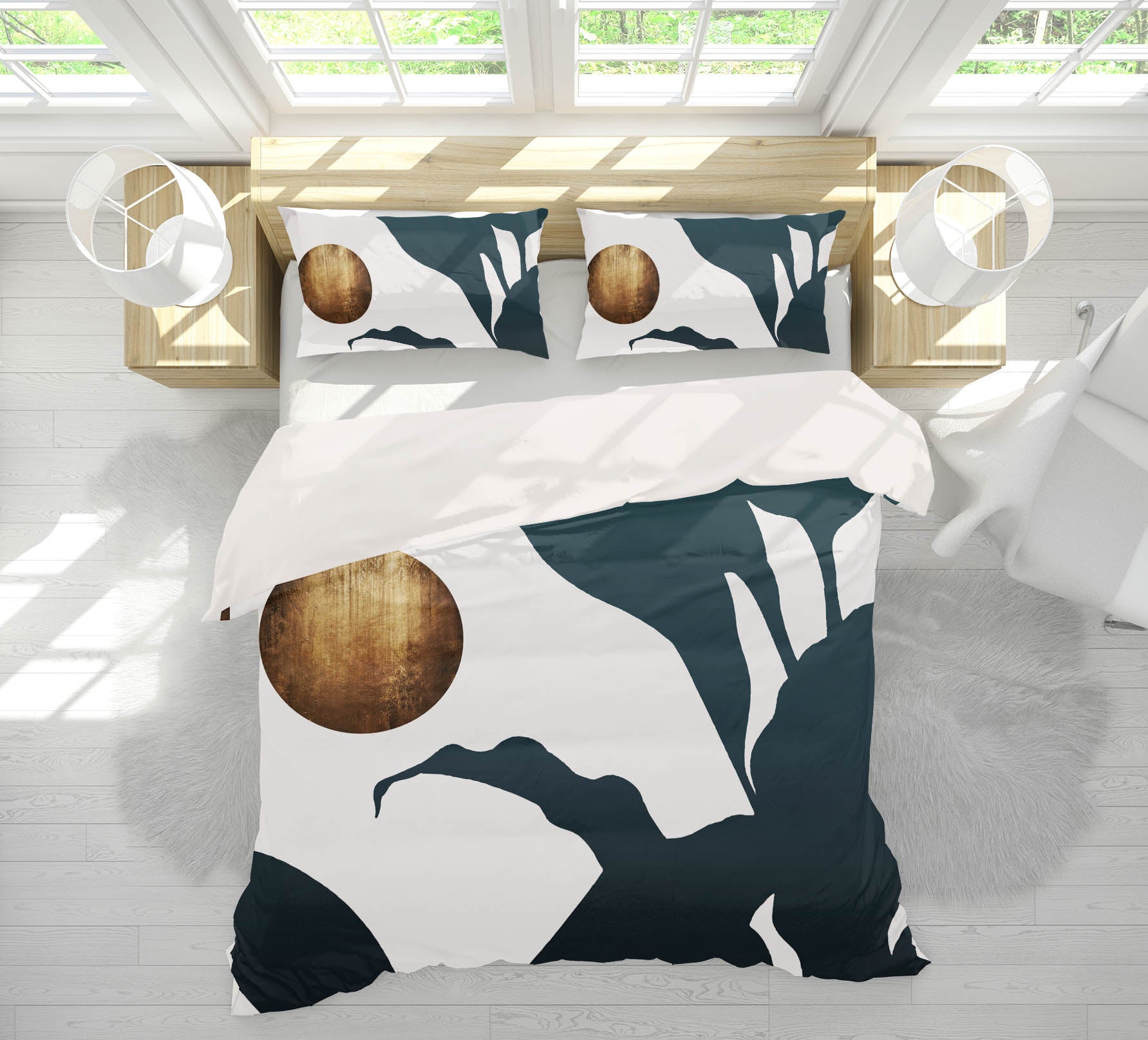 3D Green Leaf 154 Boris Draschoff Bedding Bed Pillowcases Quilt