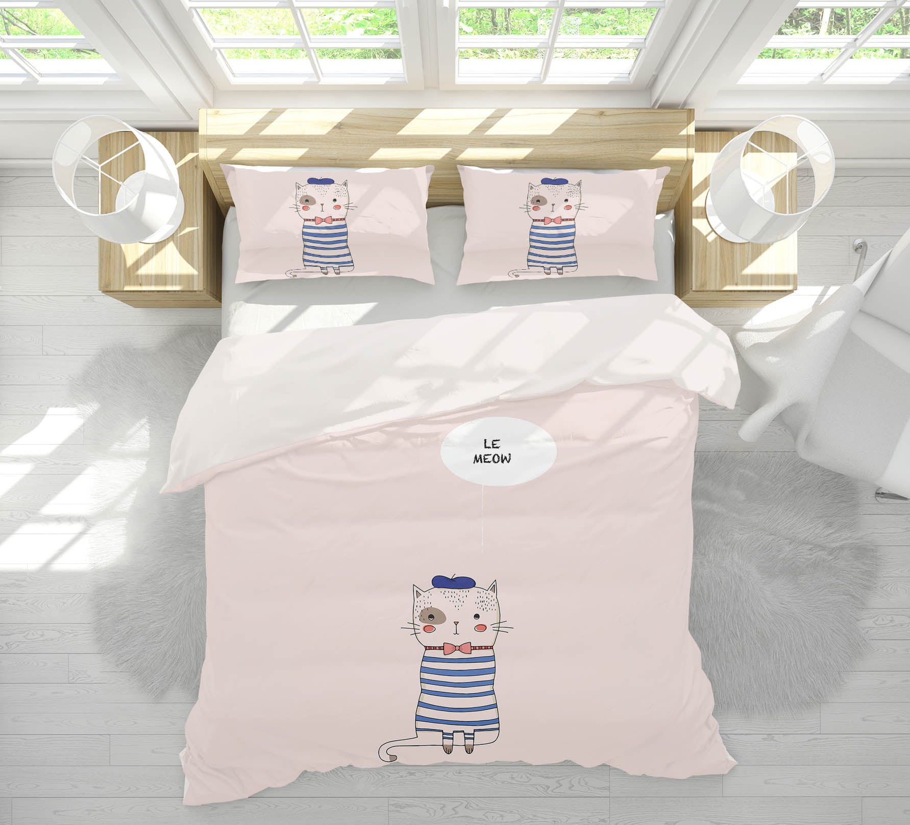3D Cute Kitten 174 Boris Draschoff Bedding Bed Pillowcases Quilt