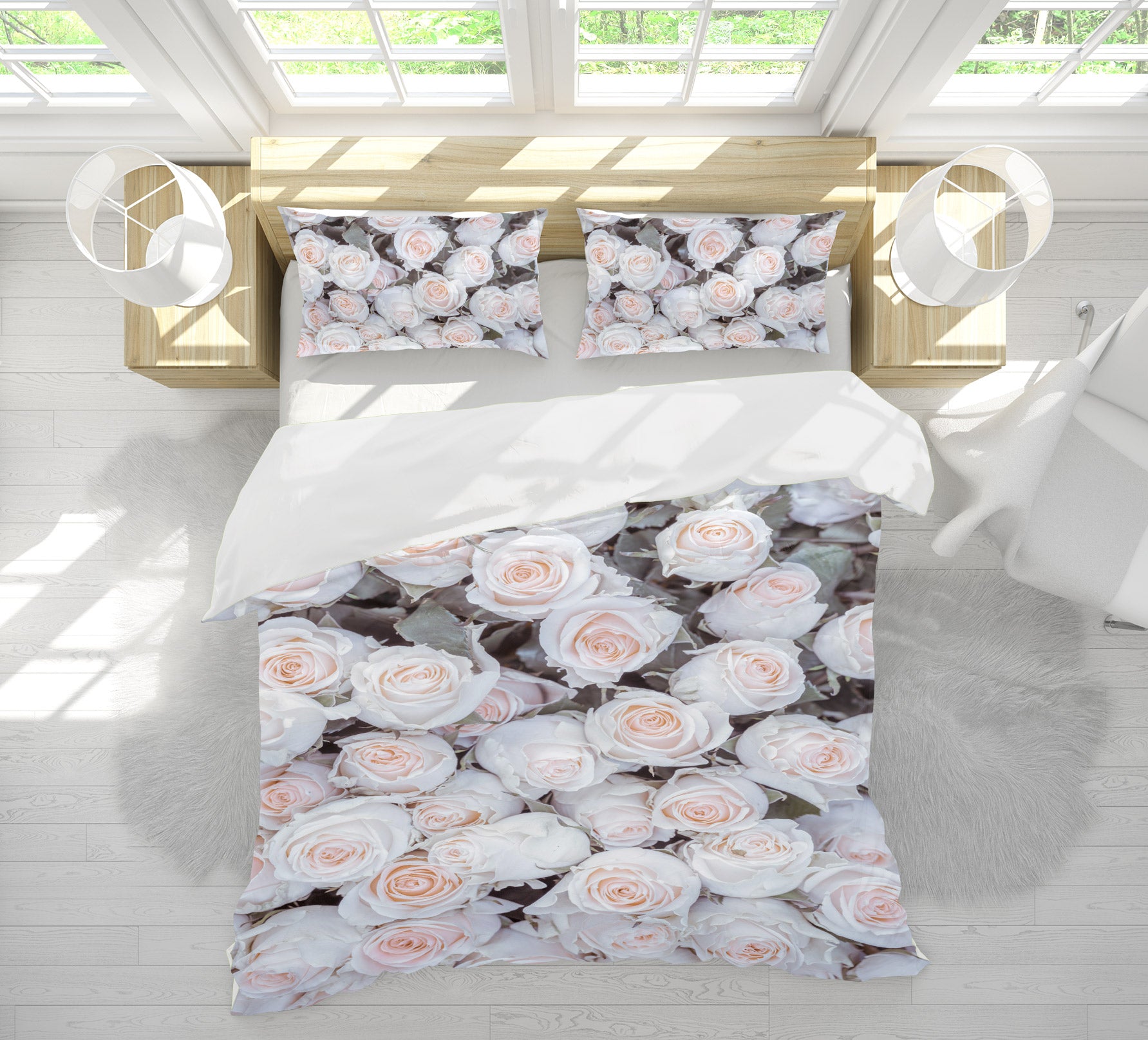 3D Rose Bouquet 6971 Assaf Frank Bedding Bed Pillowcases Quilt Cover Duvet Cover