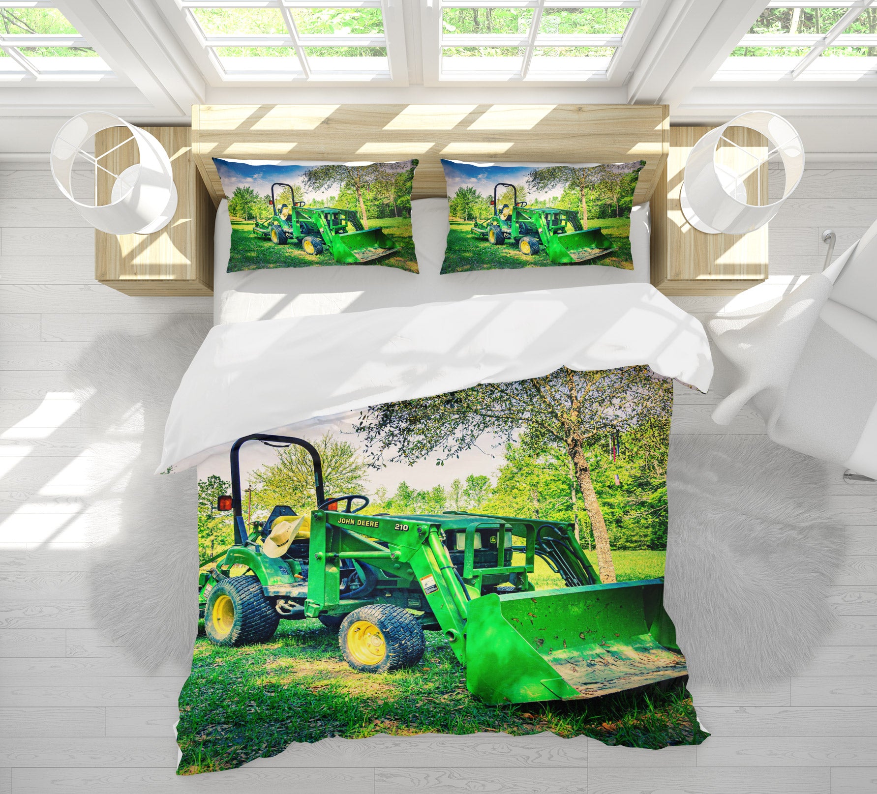 3D Green Shovel 8528 Beth Sheridan Bedding Bed Pillowcases Quilt
