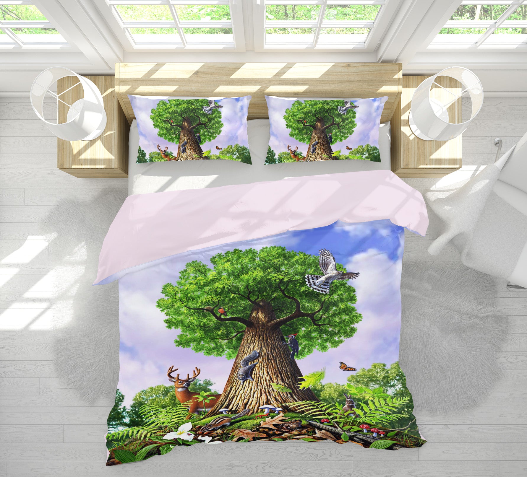 3D Tree Of Life 2134 Jerry LoFaro bedding Bed Pillowcases Quilt