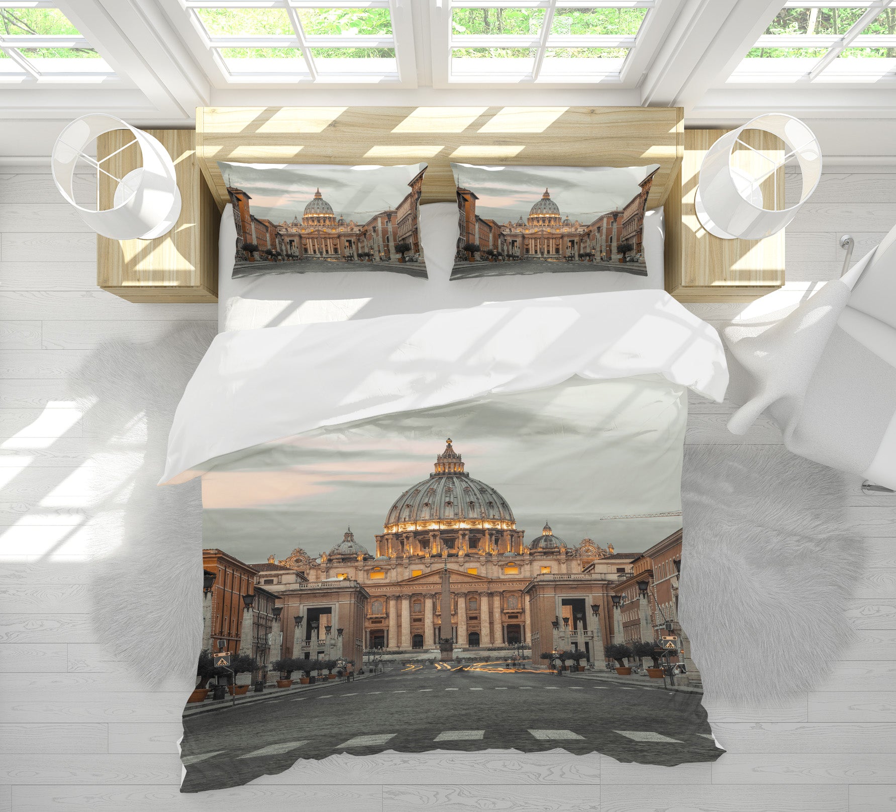 3D Building 85111 Assaf Frank Bedding Bed Pillowcases Quilt
