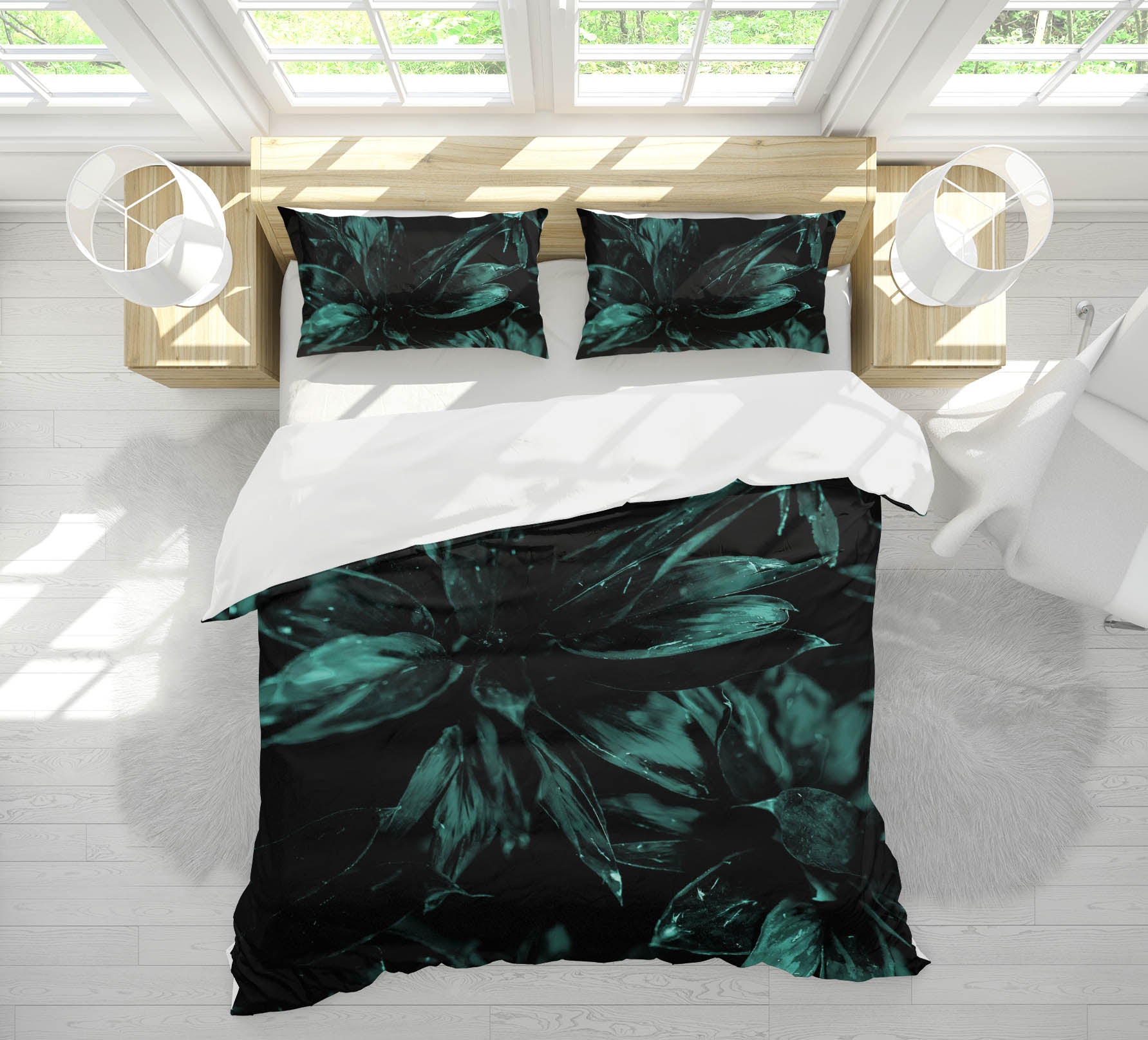 3D Growing Leaves 242 Boris Draschoff Bedding Bed Pillowcases Quilt
