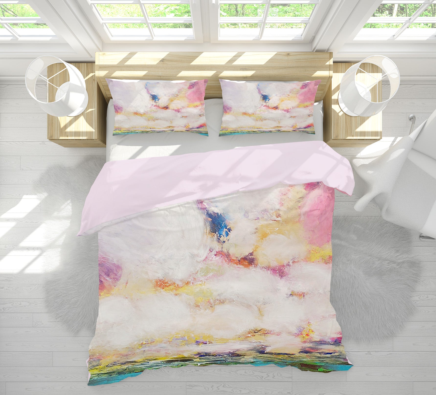 3D Long Way 2104 Allan P. Friedlander Bedding Bed Pillowcases Quilt