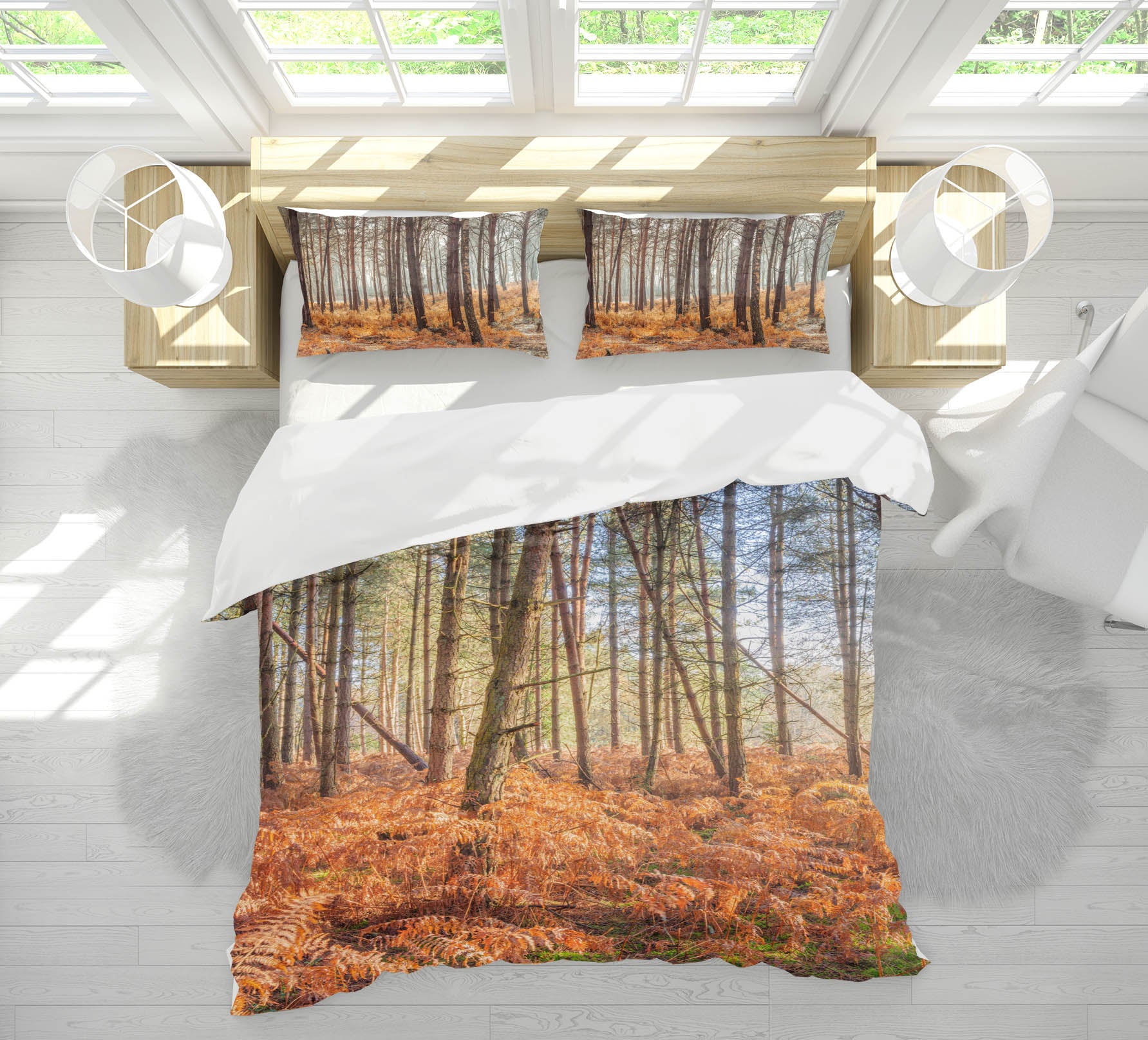 3D Yellow Grass 7233 Assaf Frank Bedding Bed Pillowcases Quilt Cover Duvet Cover