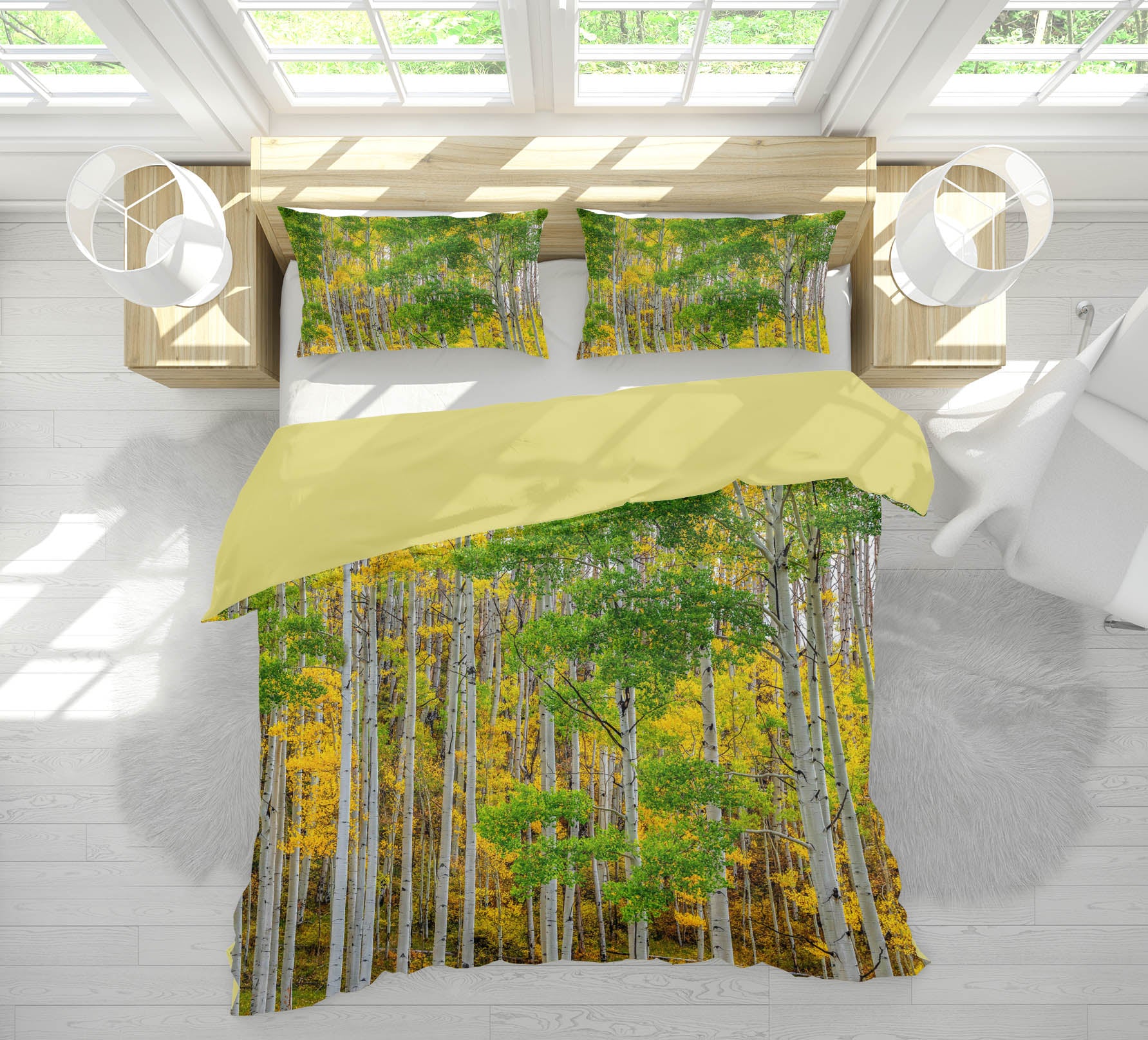 3D Forest Land 149 Marco Carmassi Bedding Bed Pillowcases Quilt