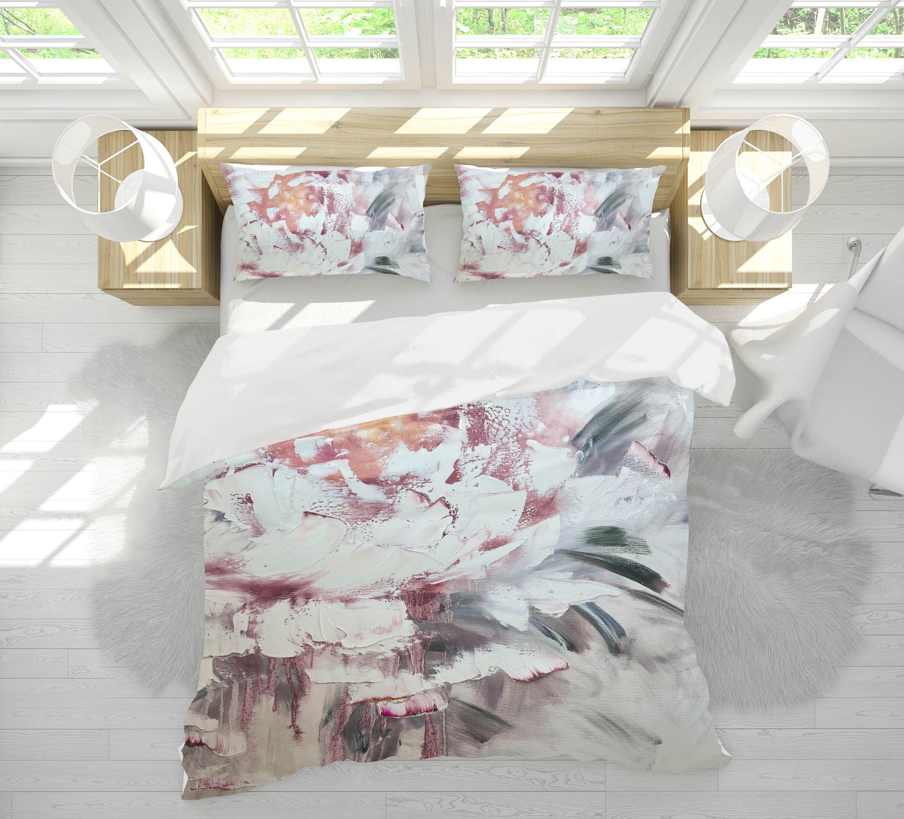 3D Beautiful Flower 3141 Skromova Marina Bedding Bed Pillowcases Quilt Cover Duvet Cover