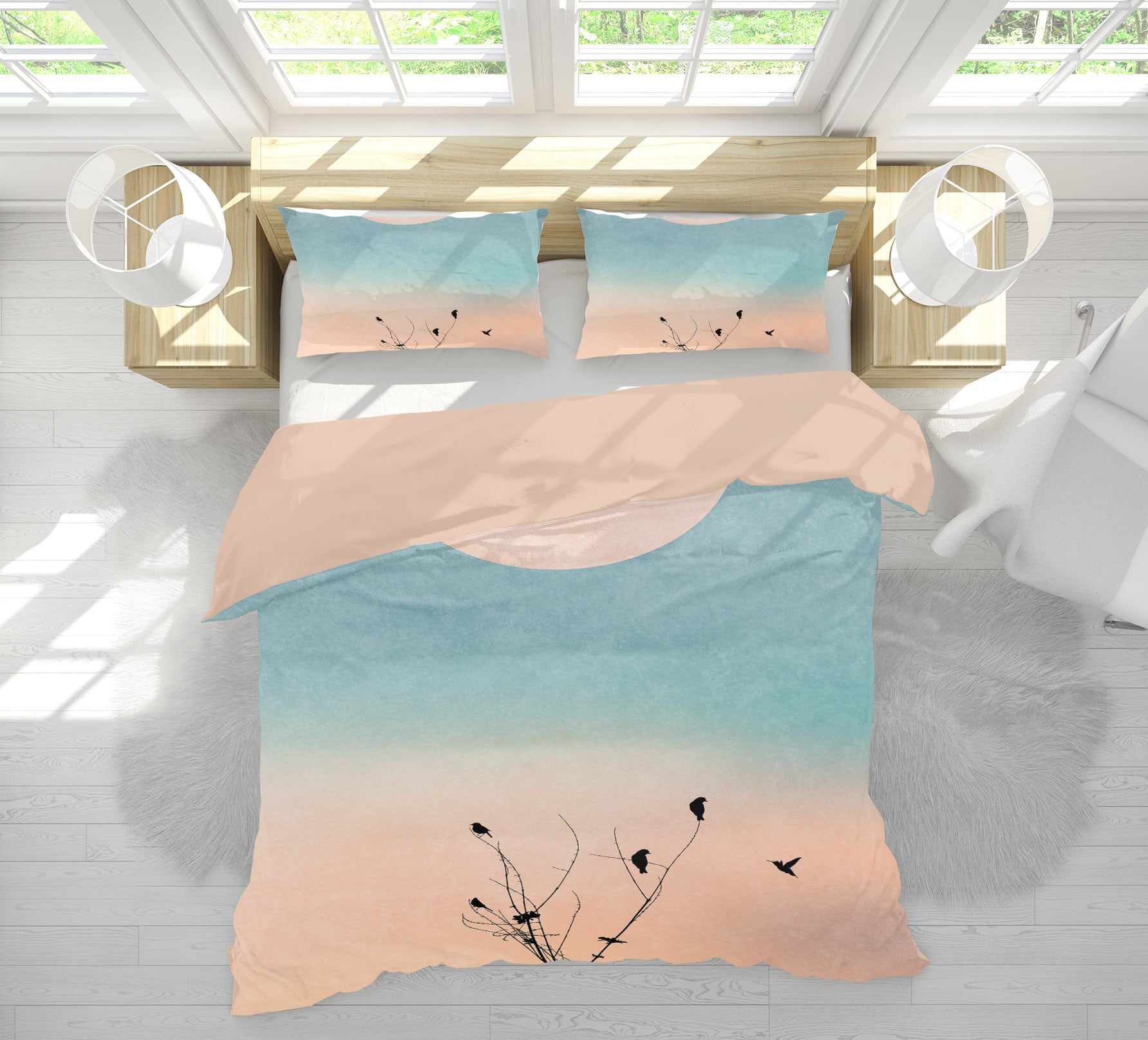 3D Waking Up Warm 2125 Boris Draschoff Bedding Bed Pillowcases Quilt