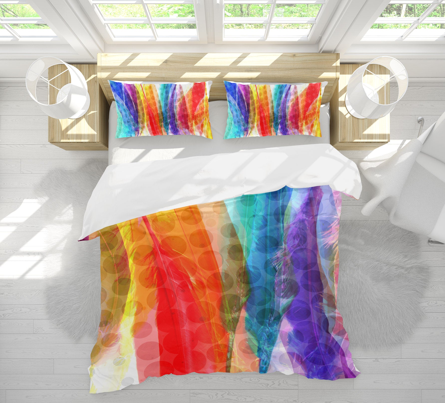 3D Dazzling Color 2005 Shandra Smith Bedding Bed Pillowcases Quilt
