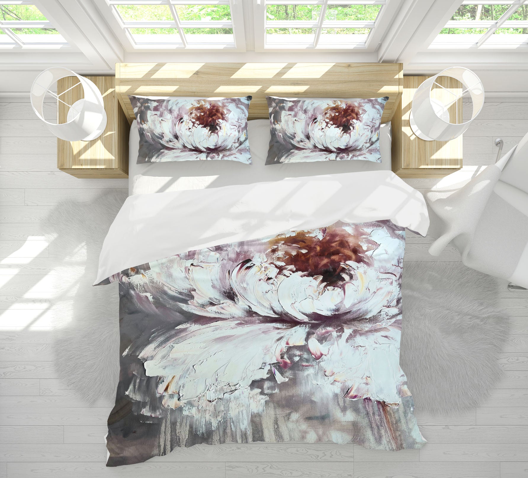 3D Watercolor Flowers 3821 Skromova Marina Bedding Bed Pillowcases Quilt Cover Duvet Cover
