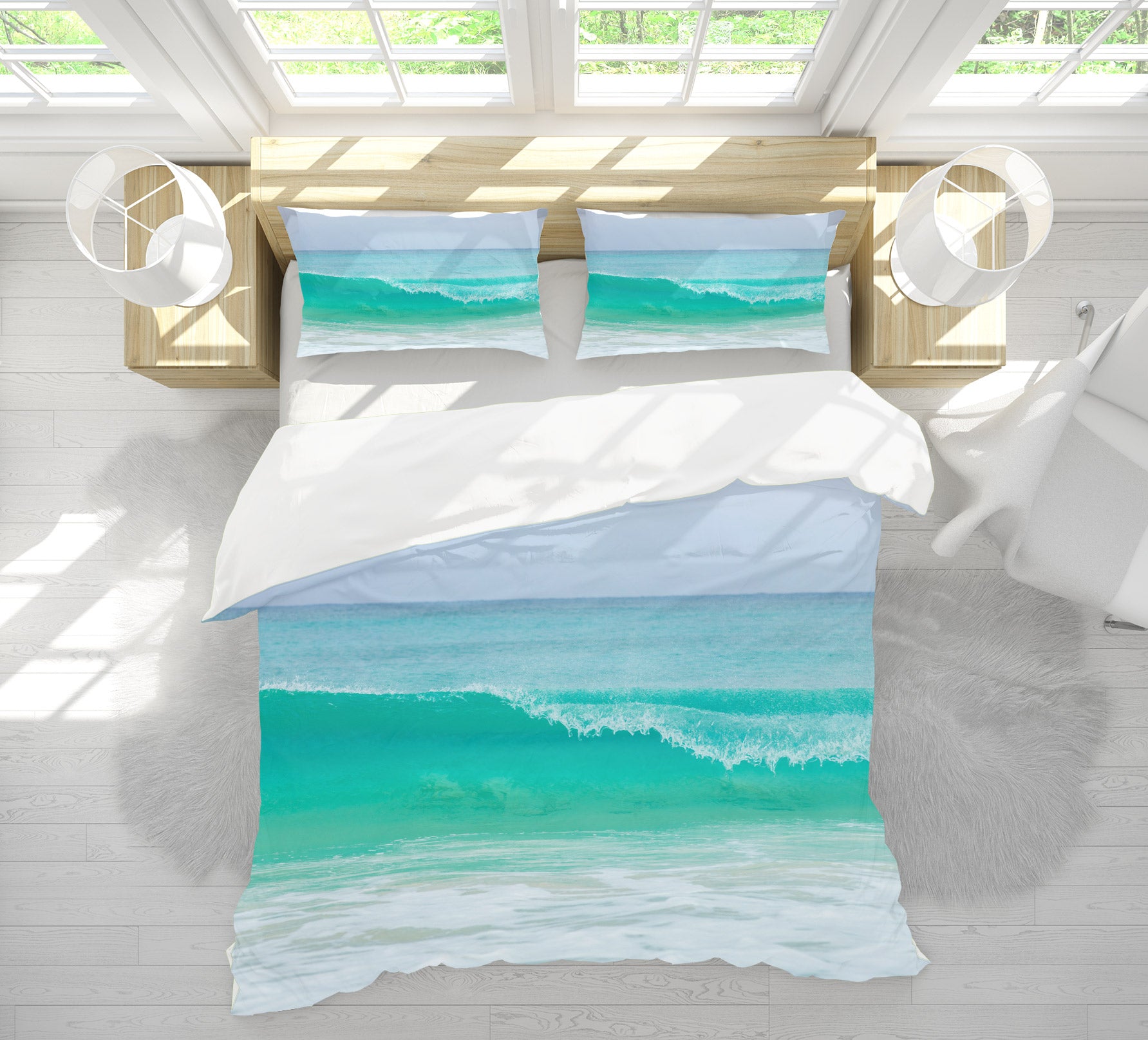 3D Blue Ocean 6931 Assaf Frank Bedding Bed Pillowcases Quilt Cover Duvet Cover