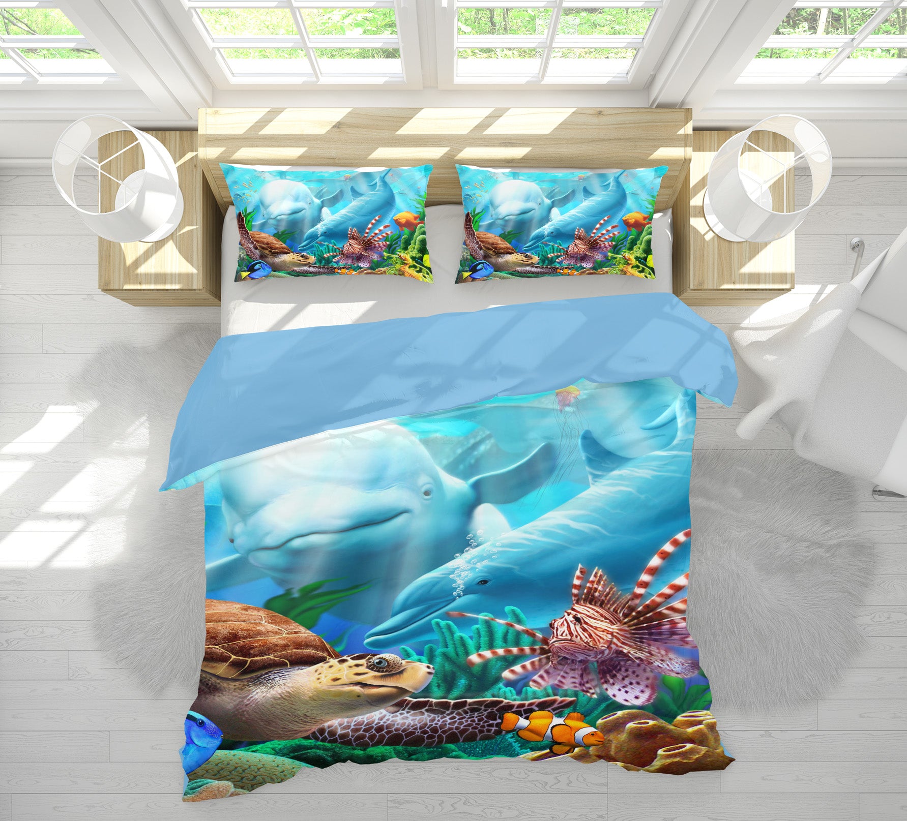 3D Seavilians 2131 Jerry LoFaro bedding Bed Pillowcases Quilt