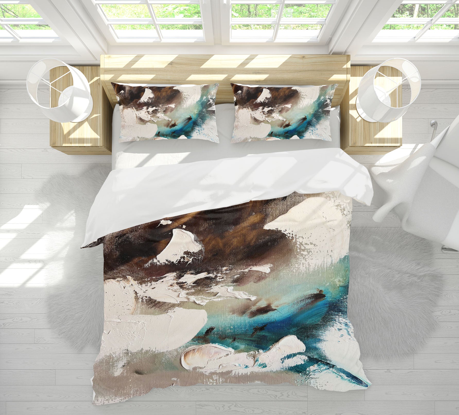 3D Graffiti Paint 602 Skromova Marina Bedding Bed Pillowcases Quilt