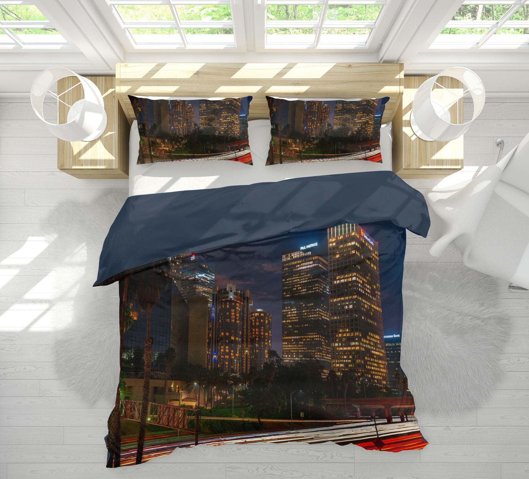 3D Tall Building 2124 Marco Carmassi Bedding Bed Pillowcases Quilt