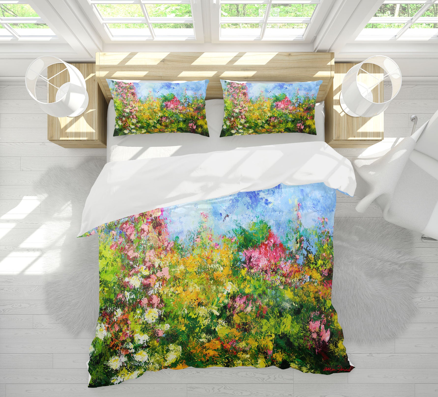 3D Wild Sweetness 1071 Allan P. Friedlander Bedding Bed Pillowcases Quilt