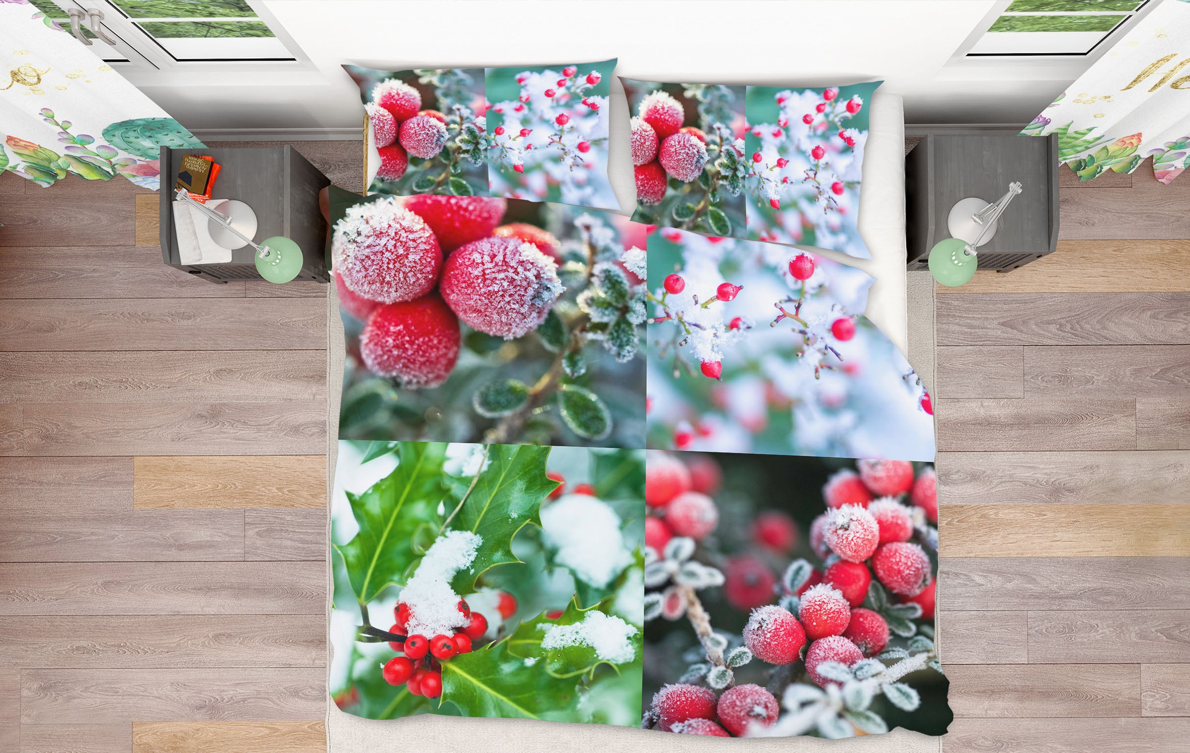 3D Christmas Set 1040 Assaf Frank Bedding Bed Pillowcases Quilt