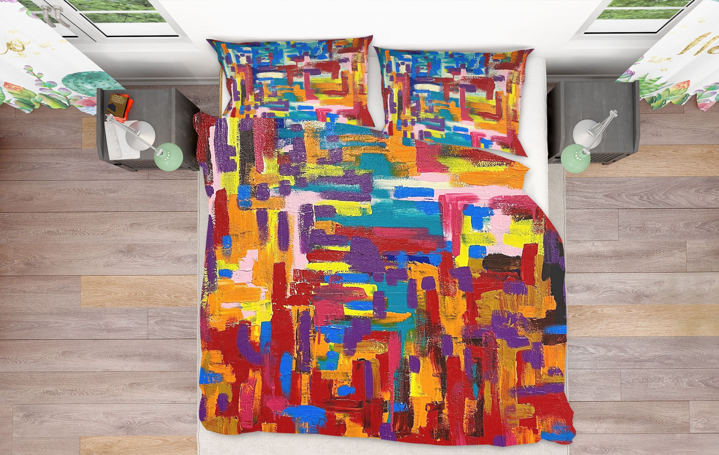 3D Color Painting 3041 Jacqueline Reynoso Bedding Bed Pillowcases Quilt Cover Duvet Cover