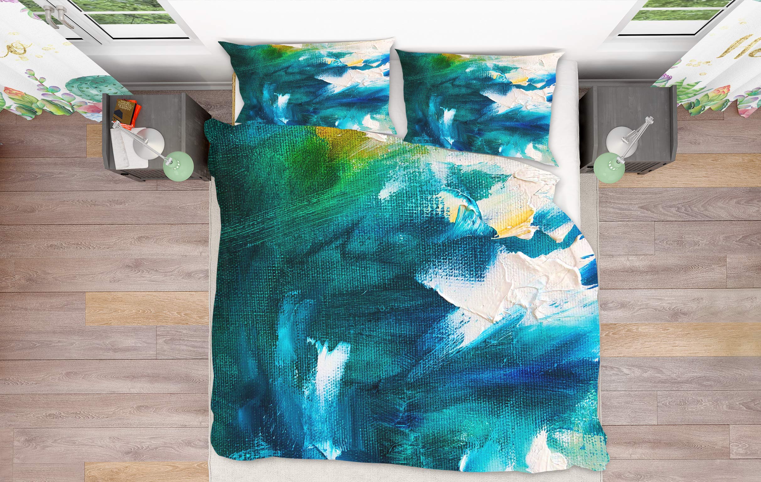3D Color Pigment 476 Skromova Marina Bedding Bed Pillowcases Quilt