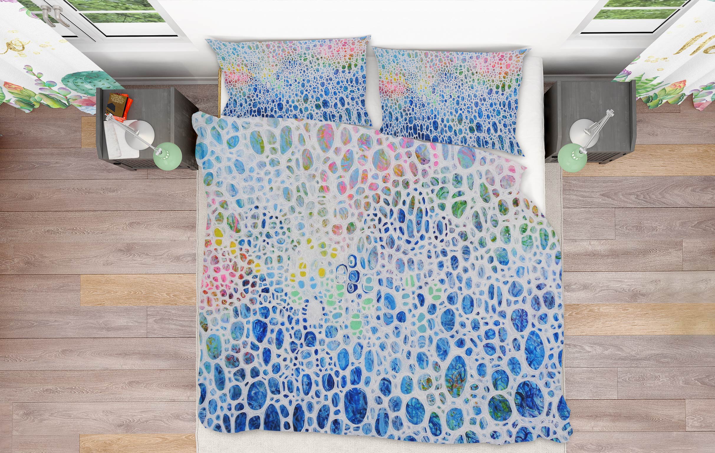 3D Blue Texture 1207 Misako Chida Bedding Bed Pillowcases Quilt Cover Duvet Cover