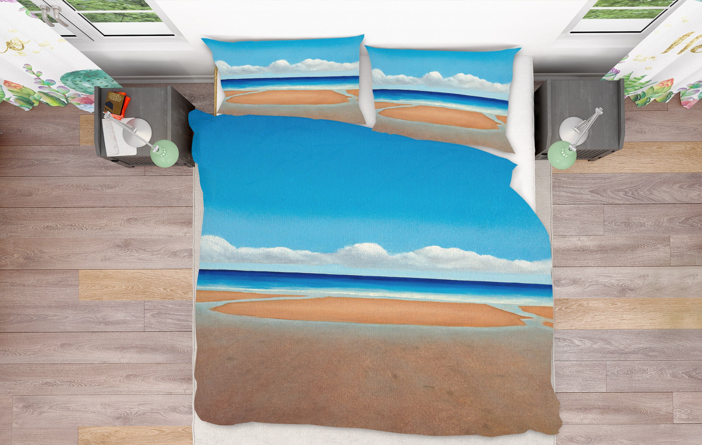 3D Beach 11062 Matthew Holden Bates Bedding Bed Pillowcases Quilt