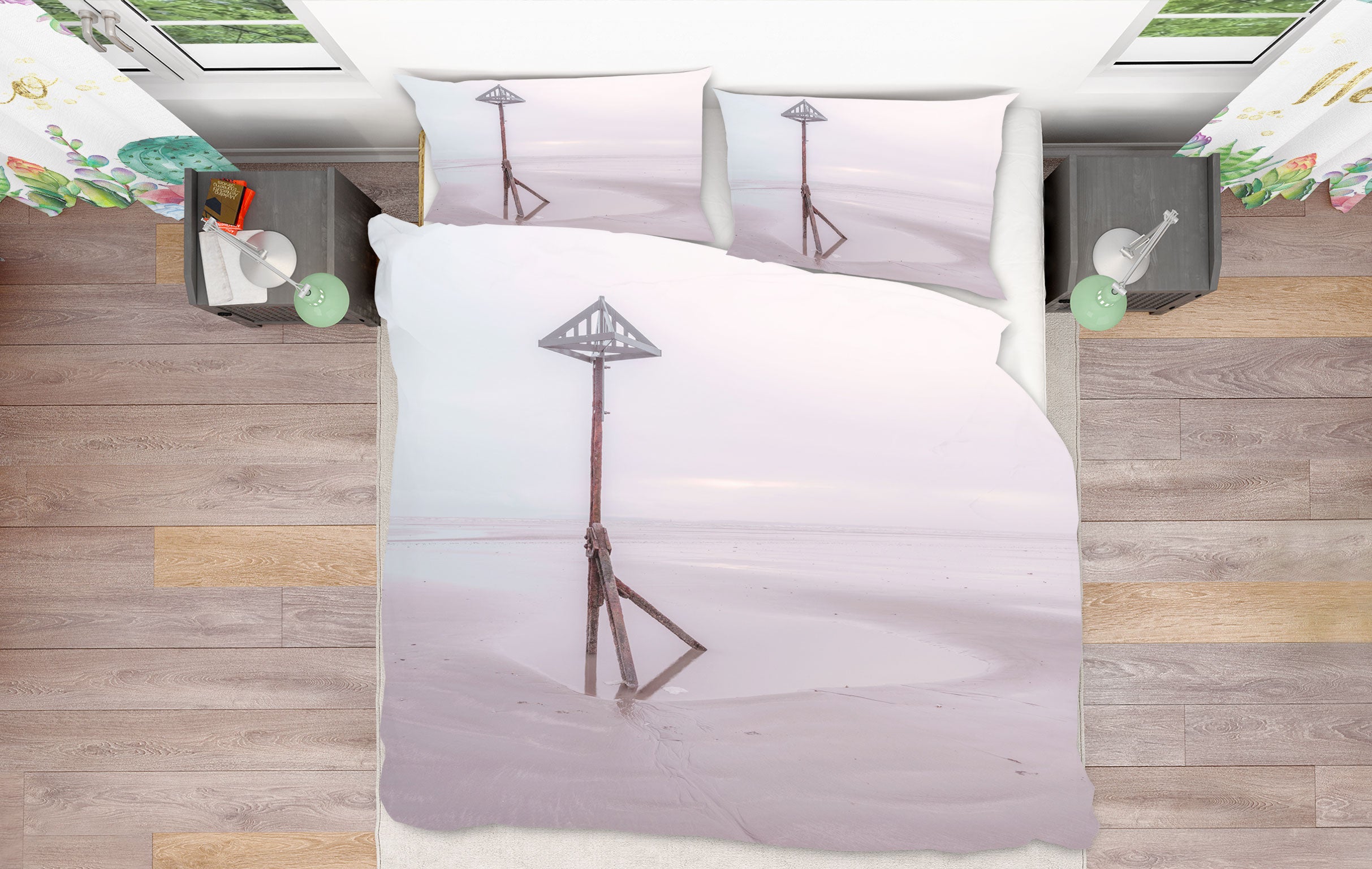 3D Swamp Water 1096 Assaf Frank Bedding Bed Pillowcases Quilt
