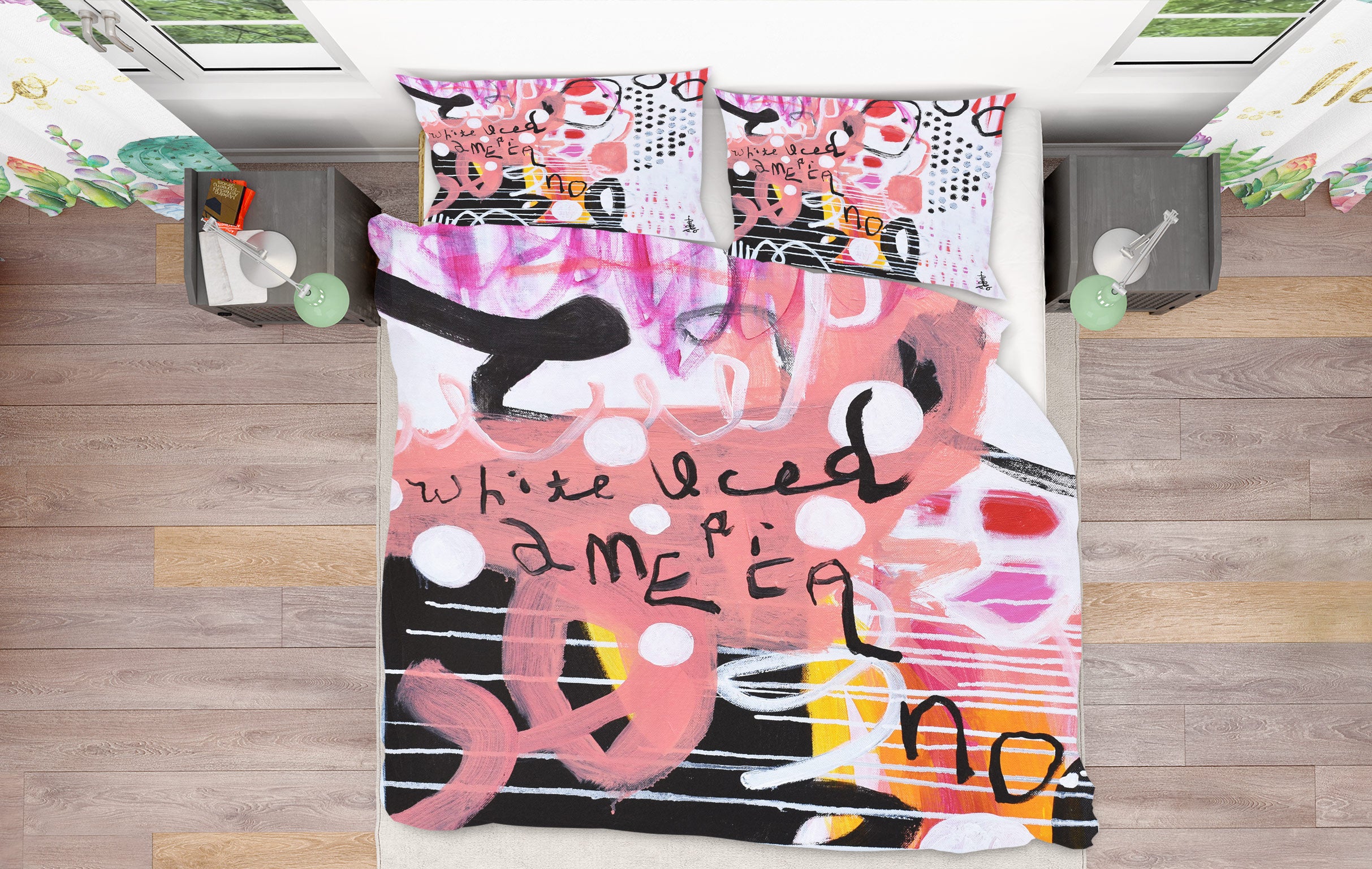 3D Cartoon Doodle 1226 Misako Chida Bedding Bed Pillowcases Quilt Cover Duvet Cover