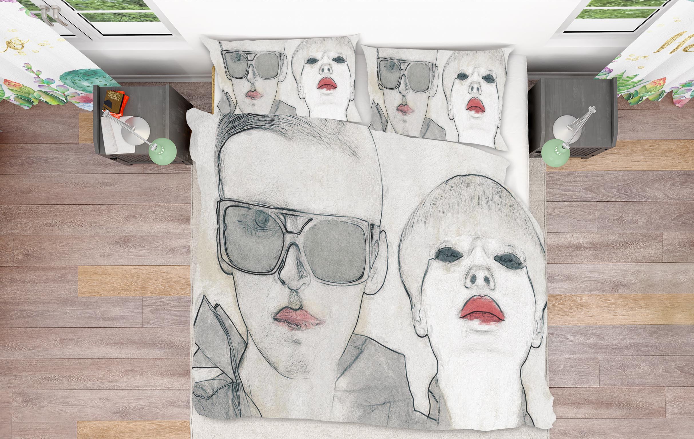 3D Fashion Elite 2008 Marco Cavazzana Bedding Bed Pillowcases Quilt