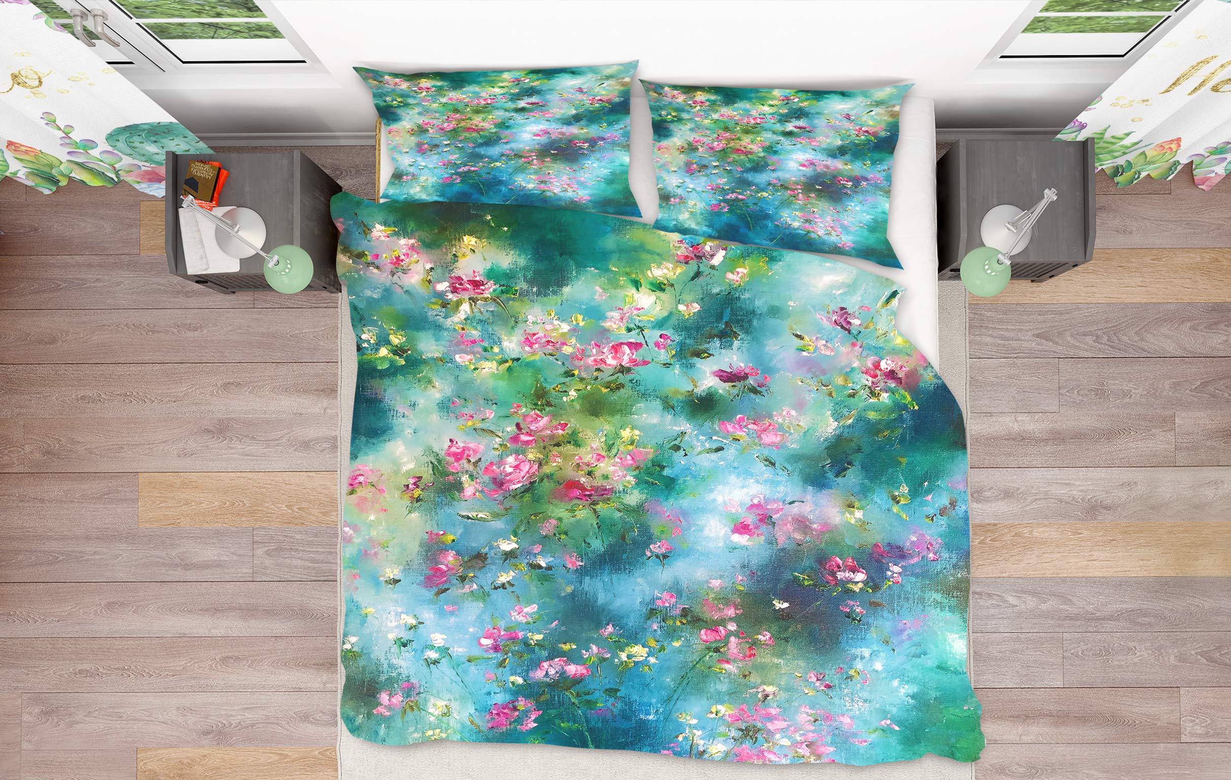 3D Beautiful Bouquet 456 Skromova Marina Bedding Bed Pillowcases Quilt