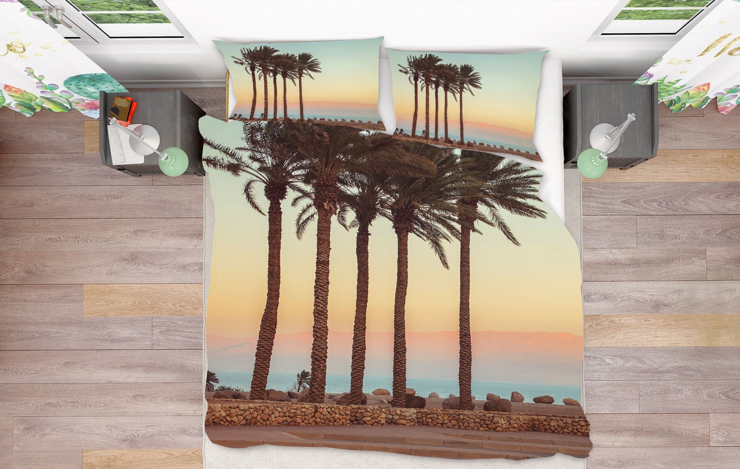 3D Coconut Tree 85105 Assaf Frank Bedding Bed Pillowcases Quilt