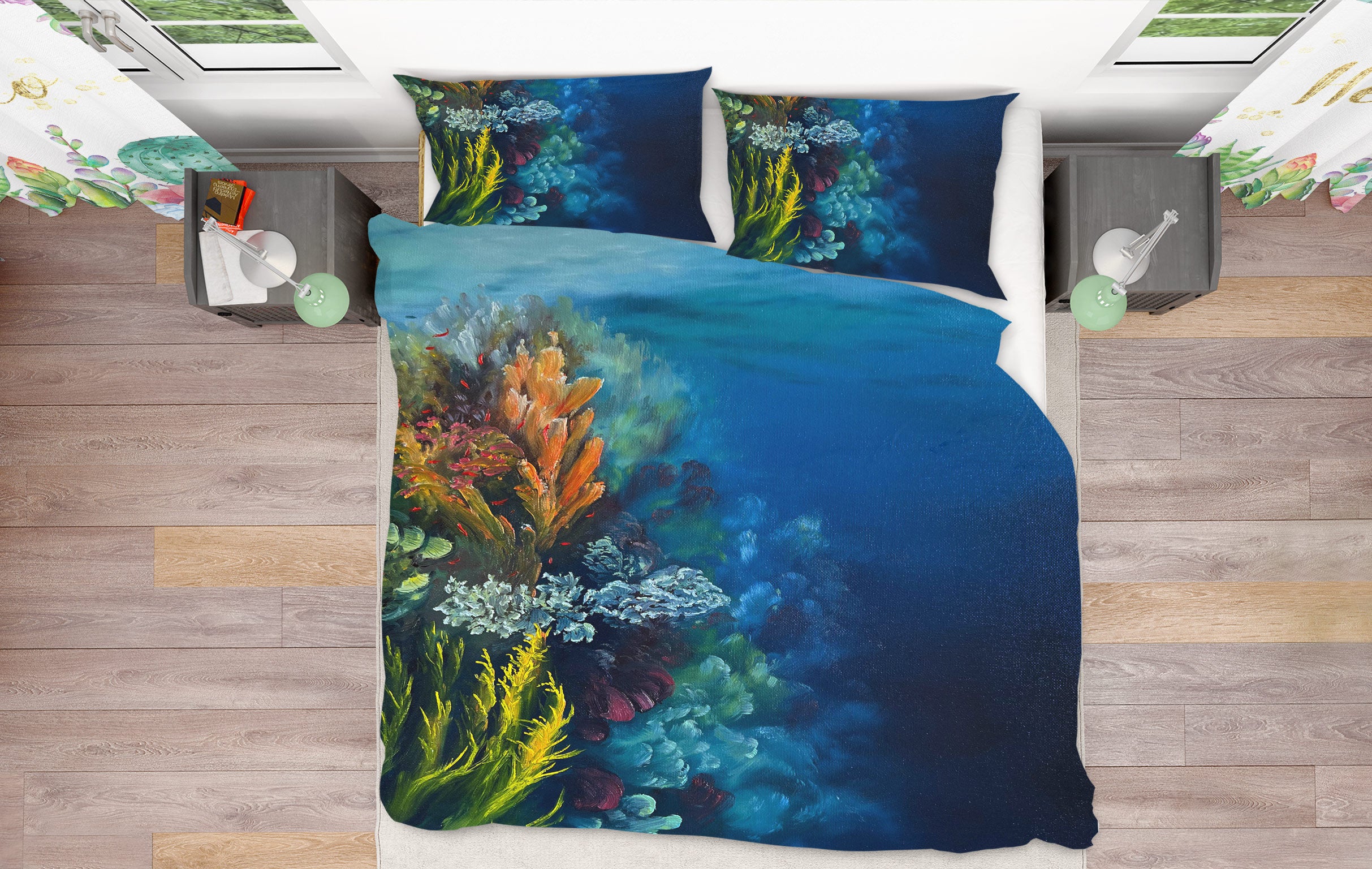 3D Ocean Coral 9783 Marina Zotova Bedding Bed Pillowcases Quilt