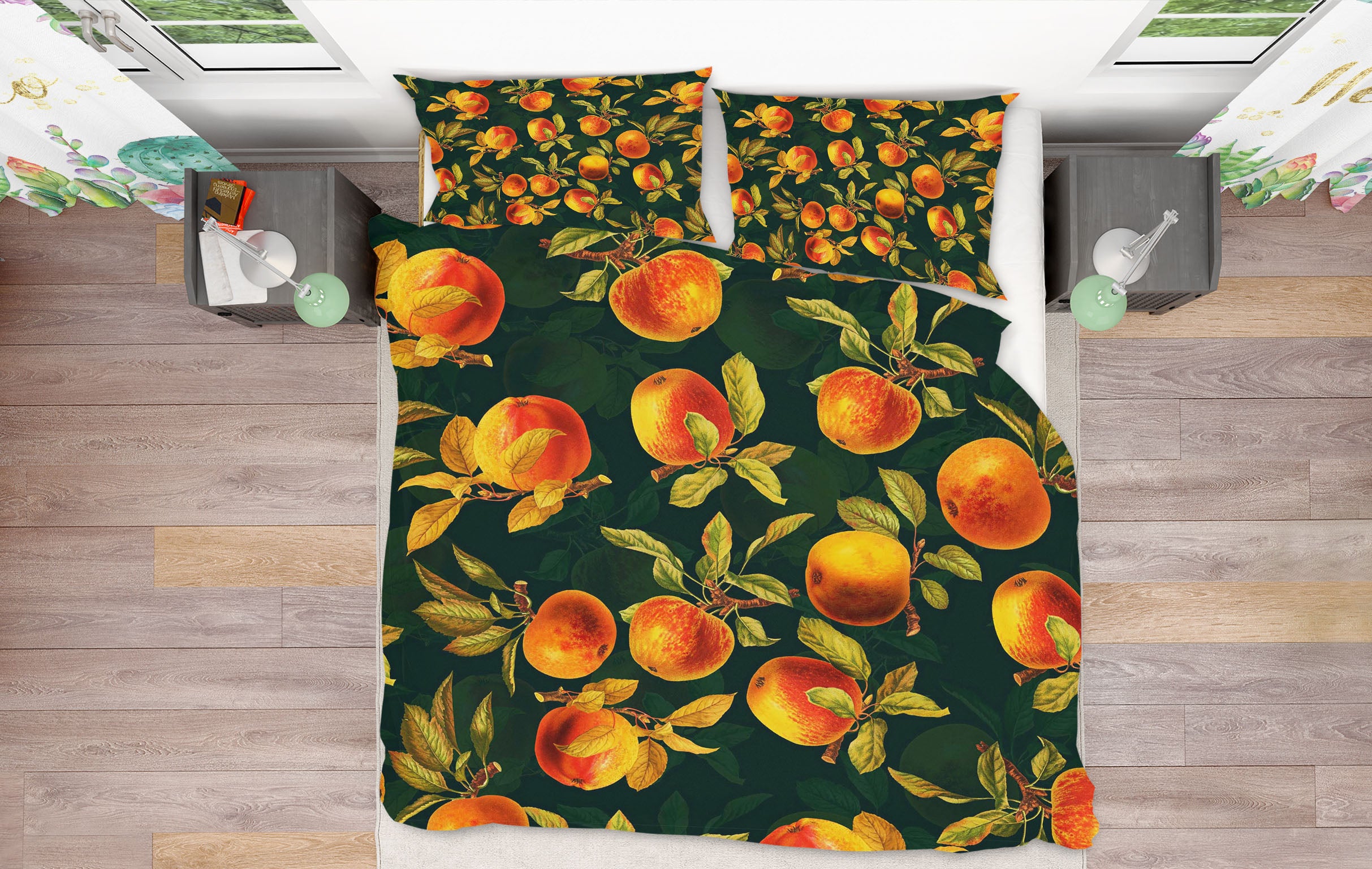 3D Red Apple 165 Uta Naumann Bedding Bed Pillowcases Quilt