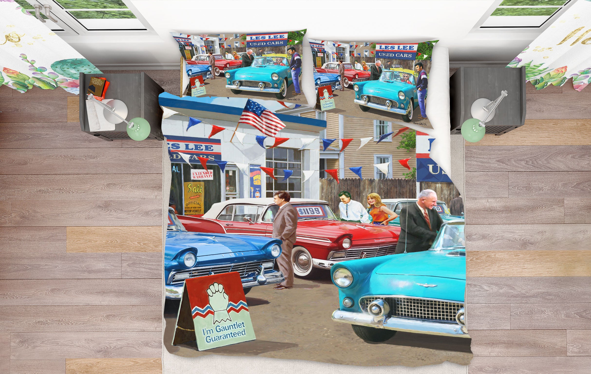 3D Vehicle 12541 Kevin Walsh Bedding Bed Pillowcases Quilt