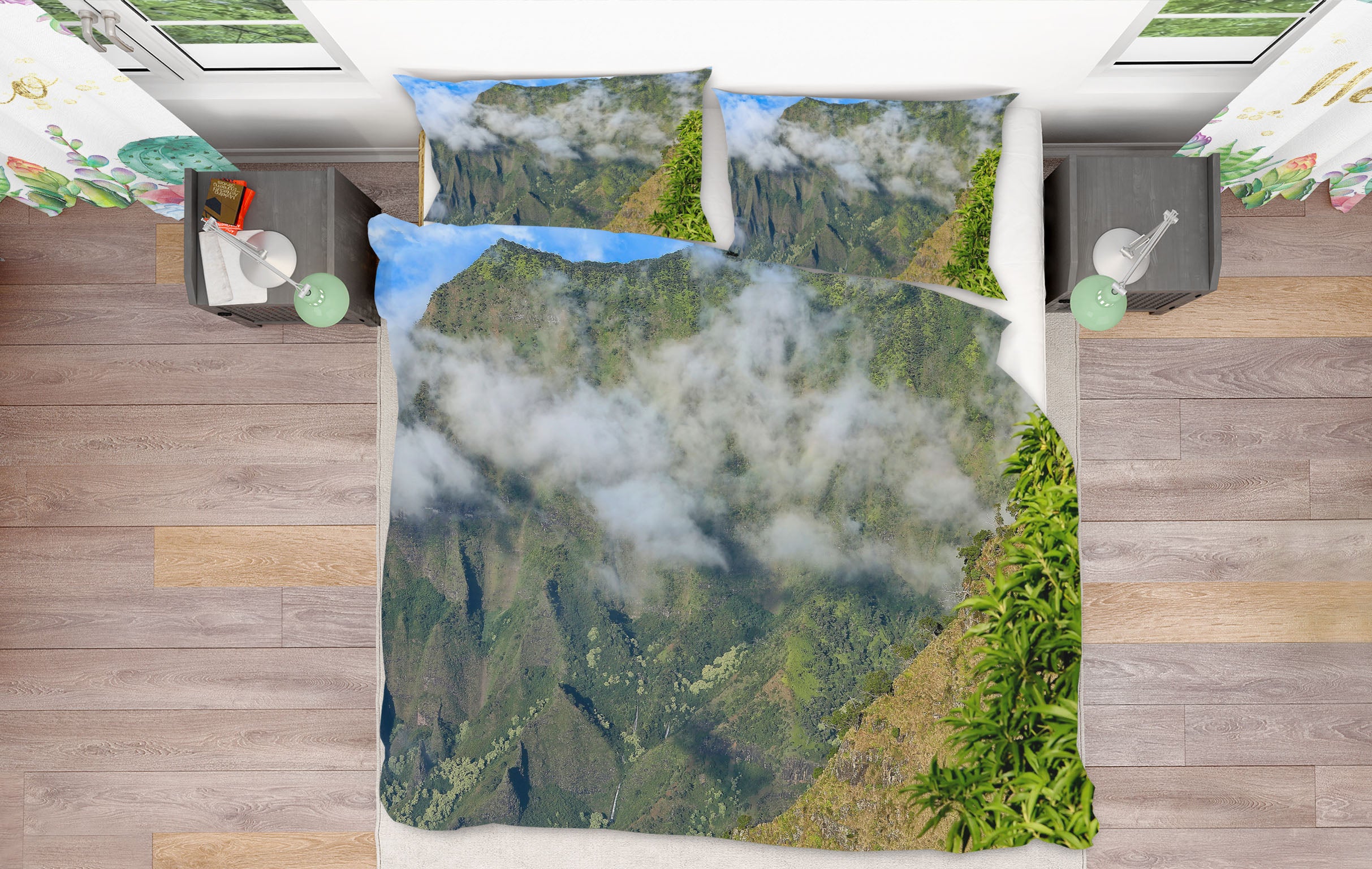 3D Mountain Rock 11179 Kathy Barefield Bedding Bed Pillowcases Quilt