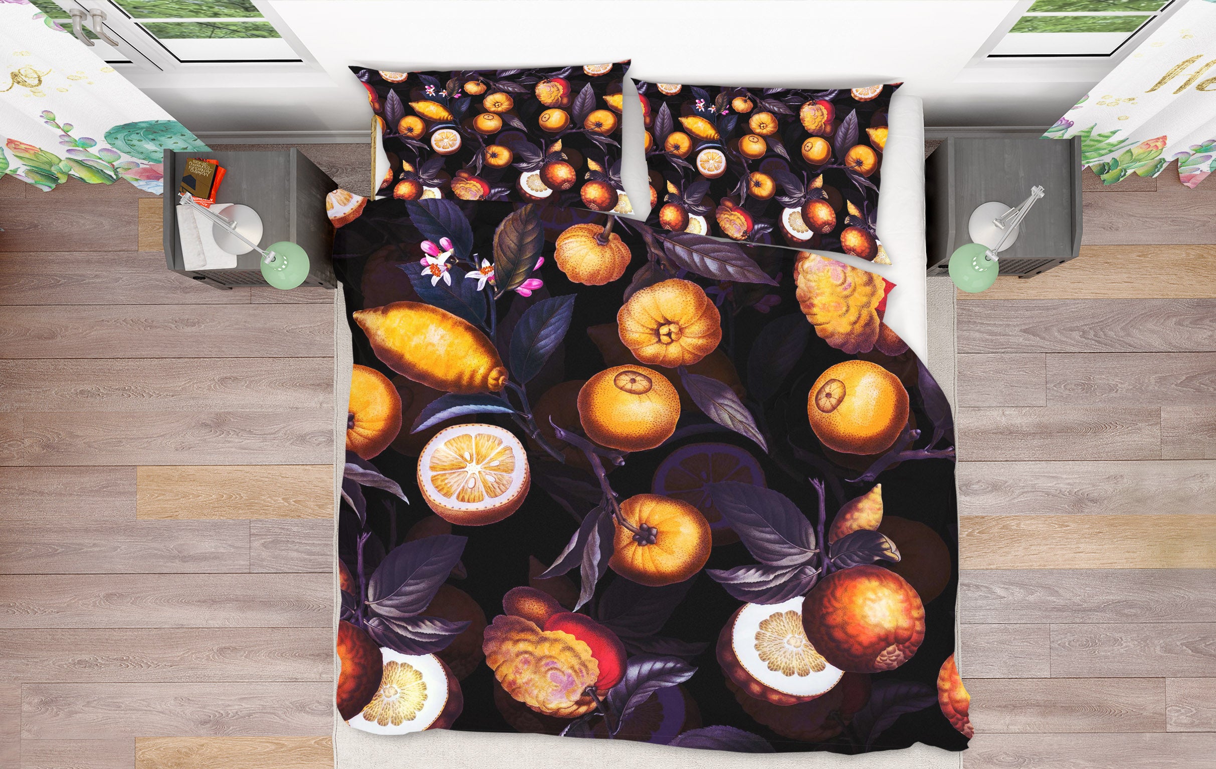3D Lemon Tree 155 Uta Naumann Bedding Bed Pillowcases Quilt