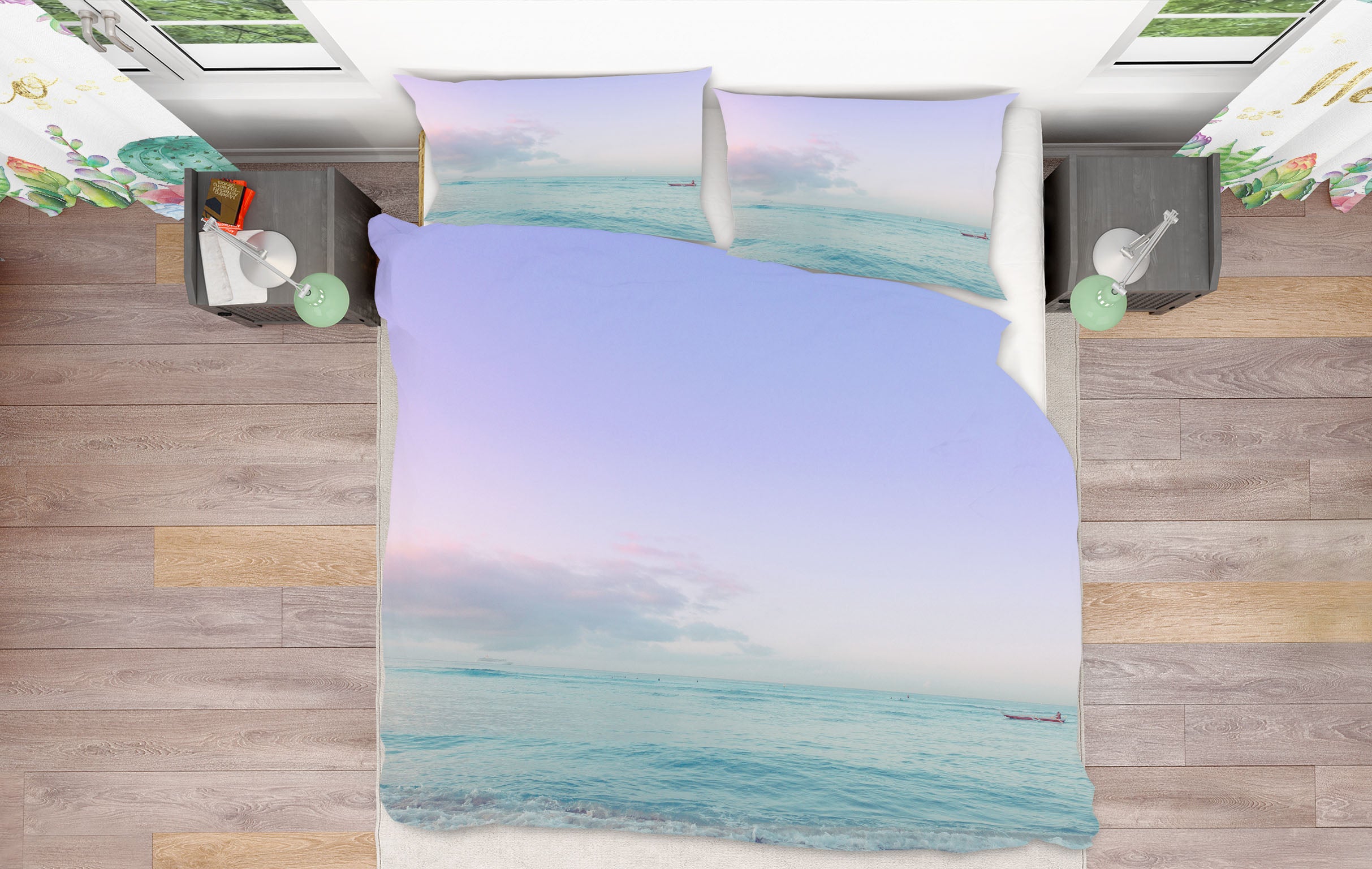 3D Purple Sky 2014 Noirblanc777 Bedding Bed Pillowcases Quilt